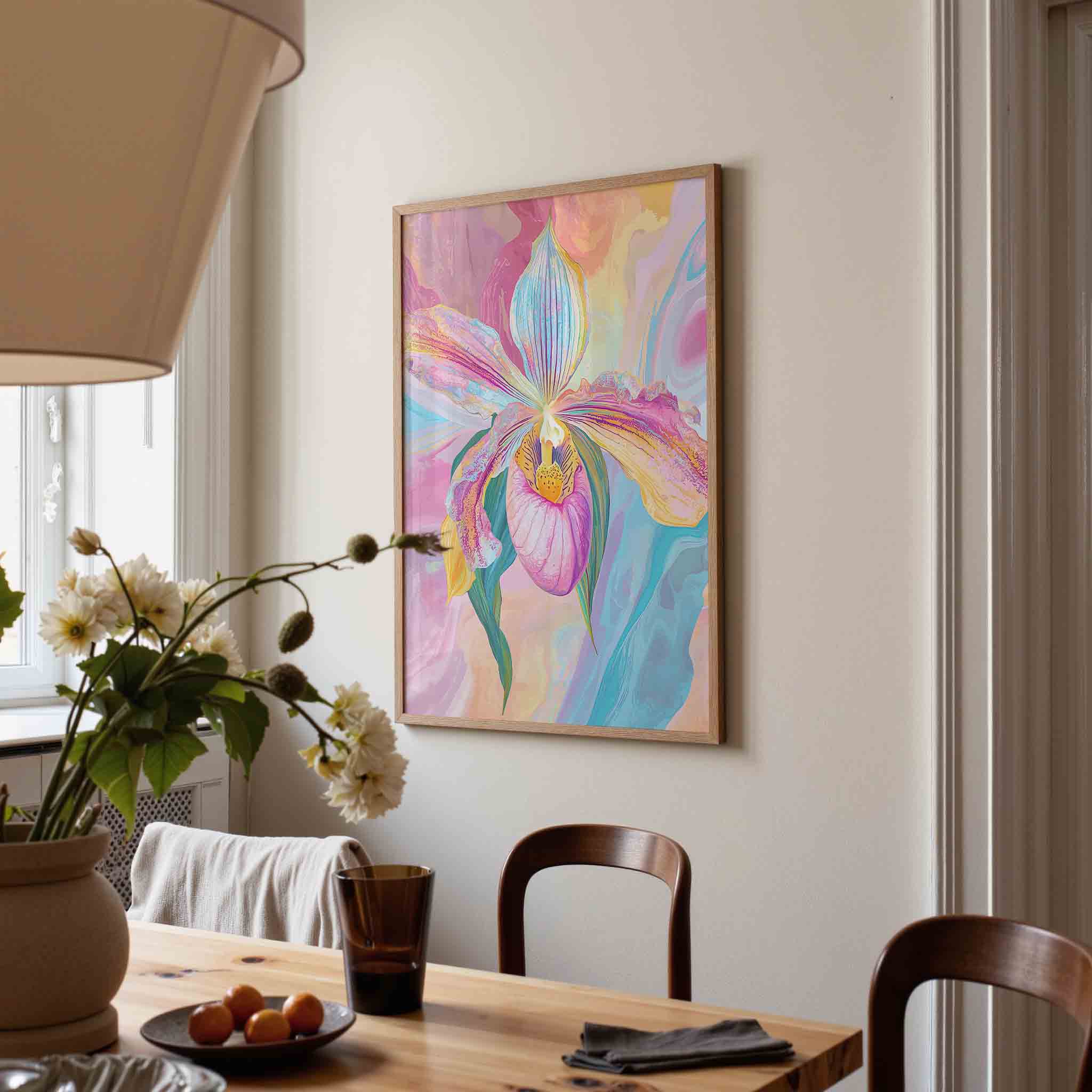 Orchidee in pastel Poster