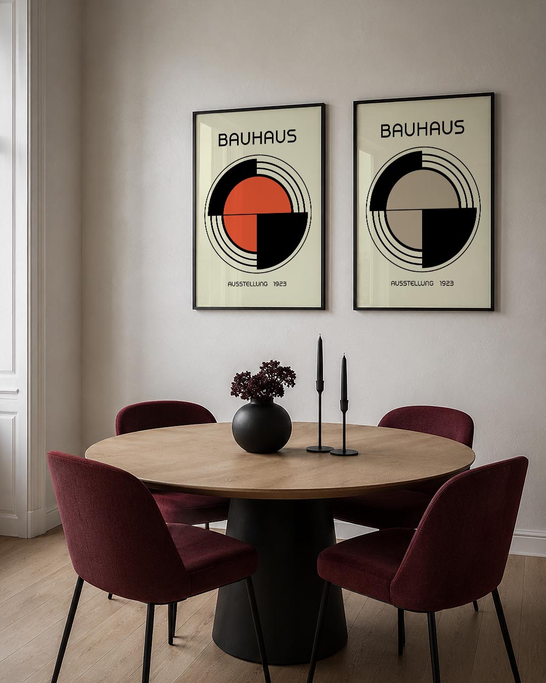 Cirkel en lijnen Posterset