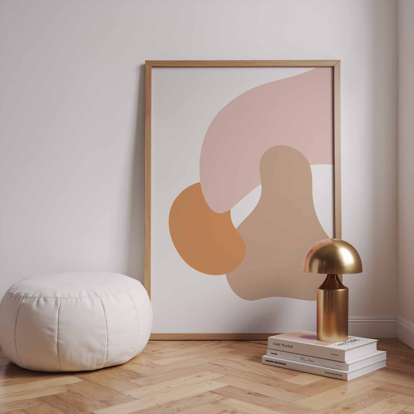 Organische Abstracte Kunstposter