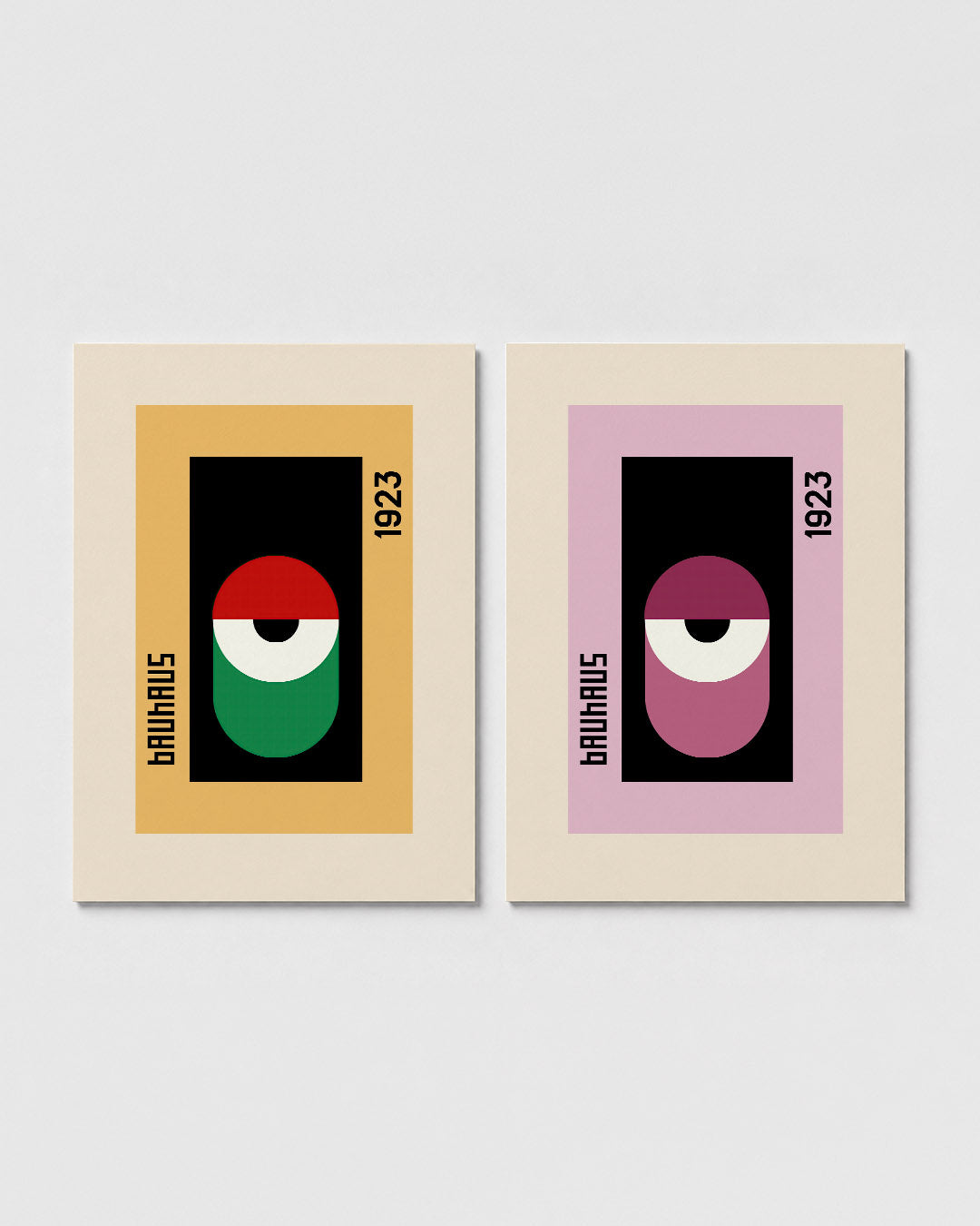 Kleur en vormenspel Posterset