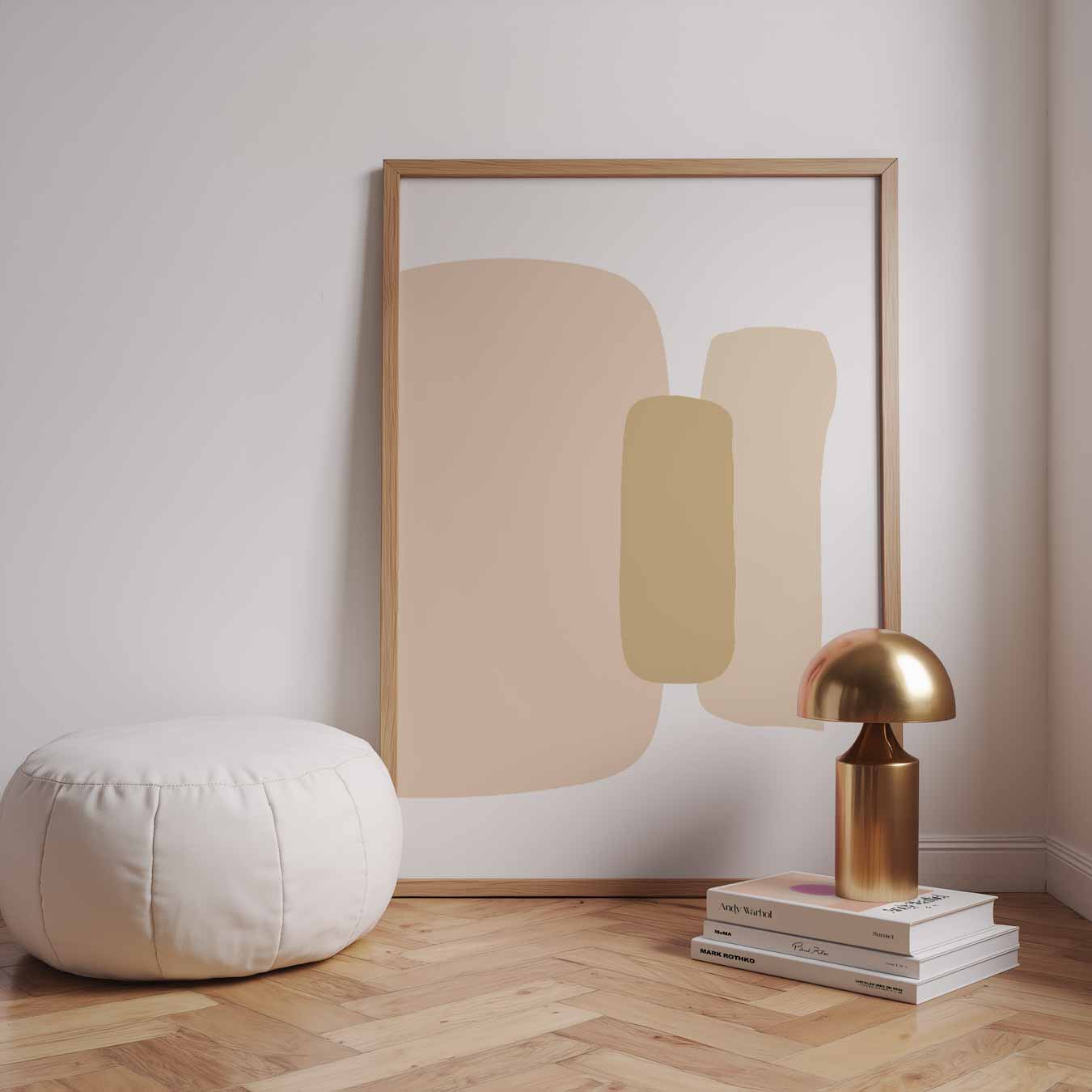 Organische Abstracte Kunstposter