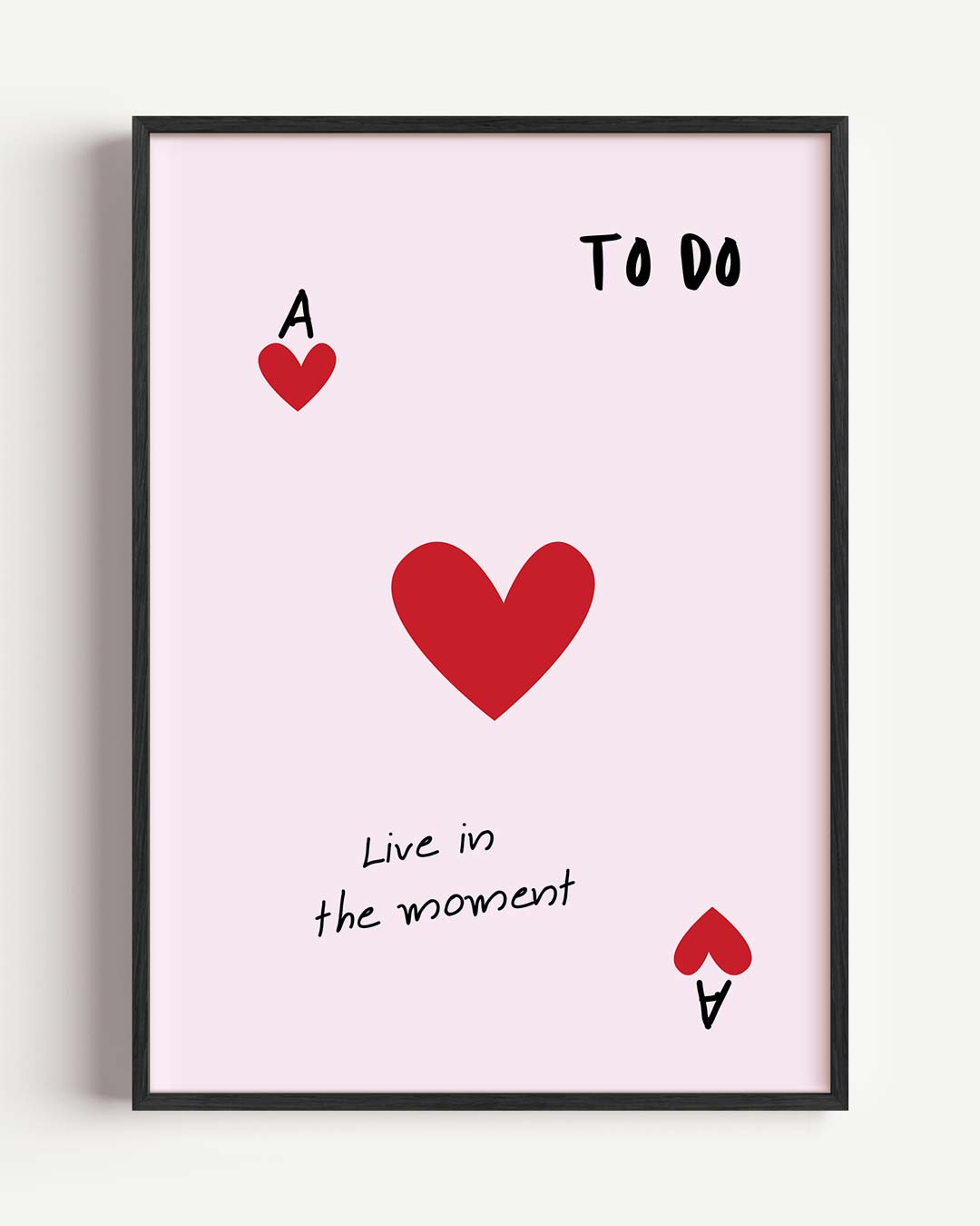 Romantische Hart Poster