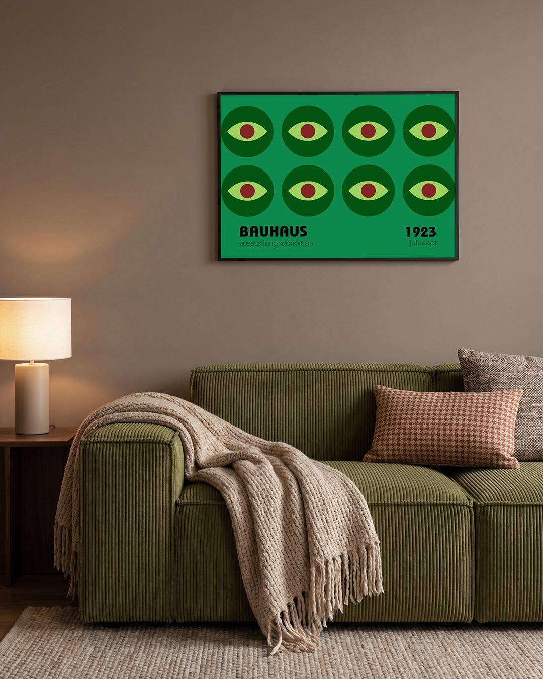 Oogvormen en ritme Poster