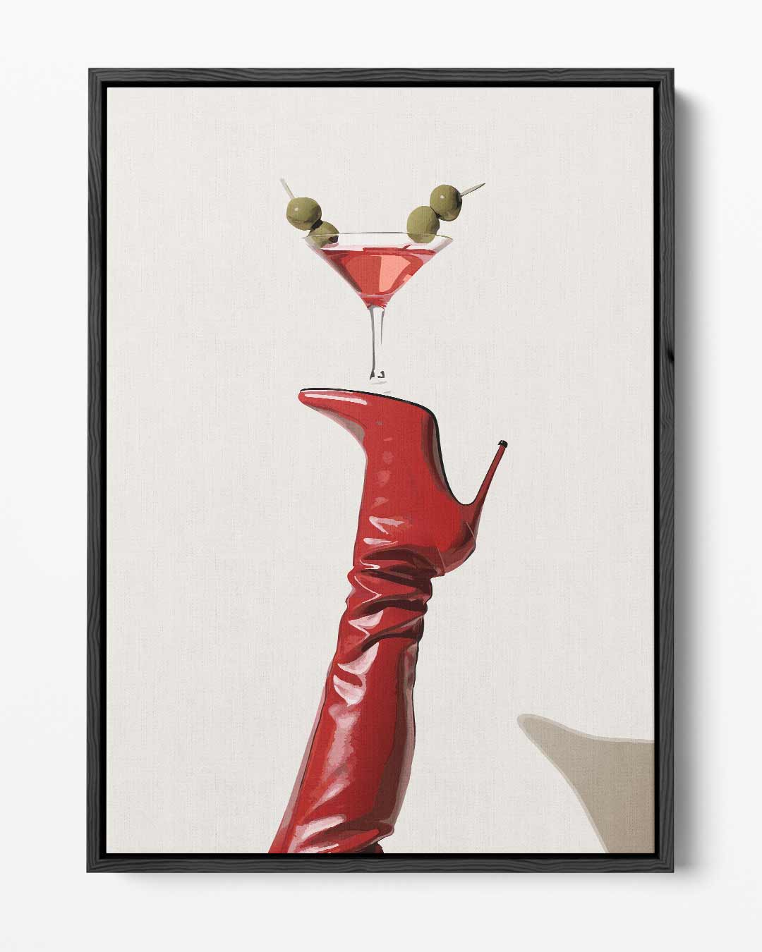 Cocktail in Balance Kunstwerk-canvas-dibond-plexiglas-wanddecoratie-WallArtistic