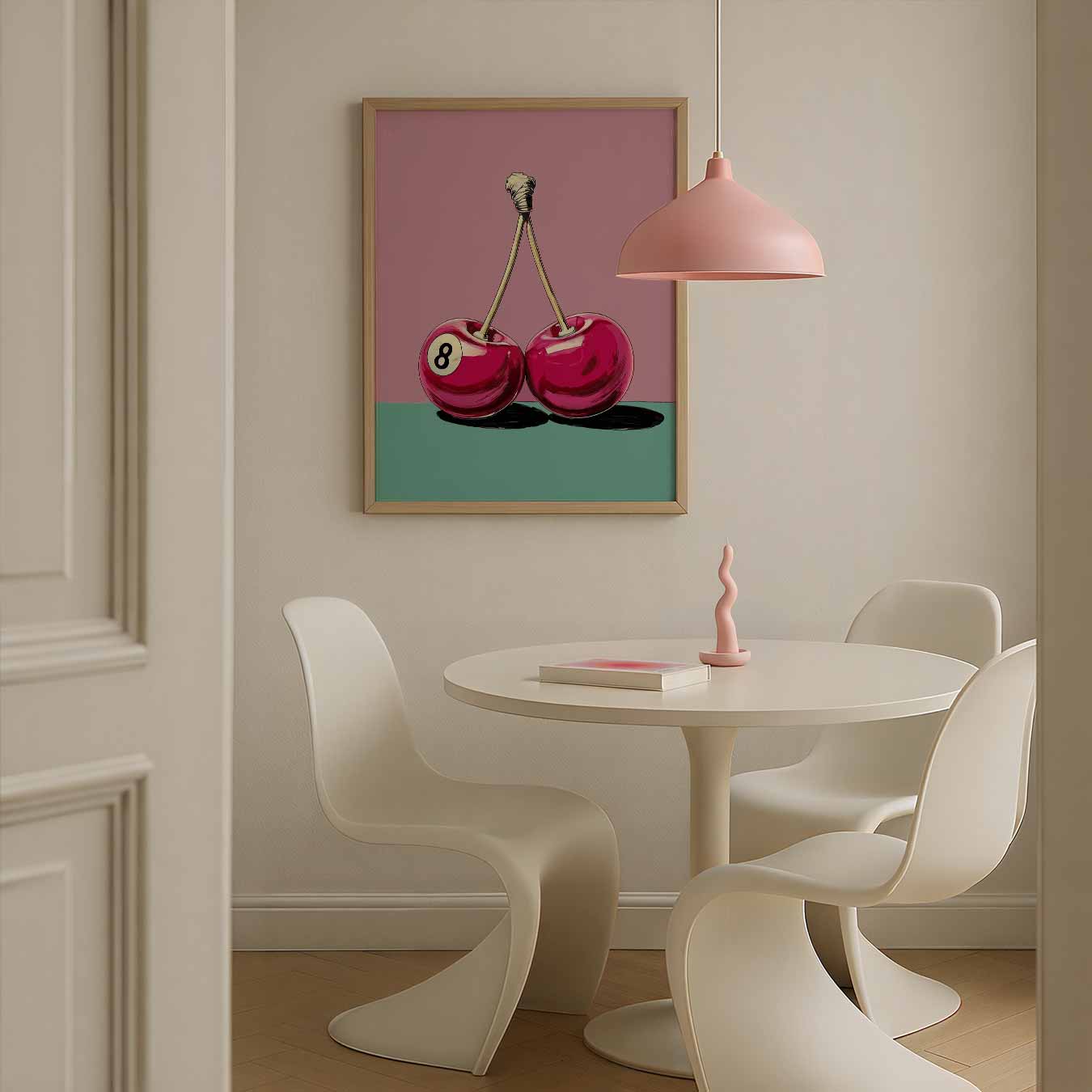 Speelse Kersen Poster