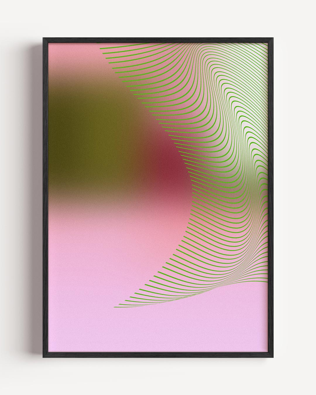 Golvende Elegantie Poster-WallArtistic