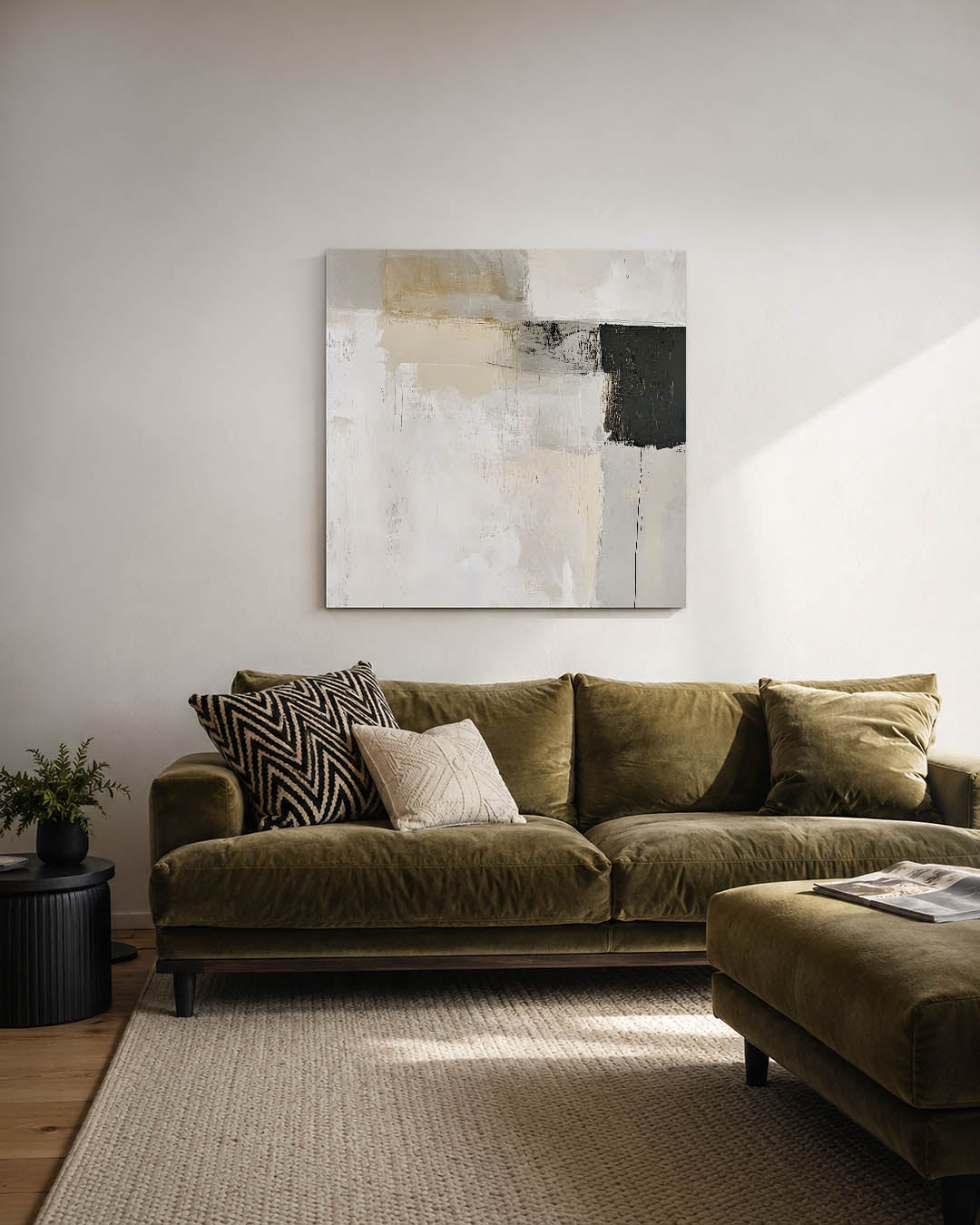 Neutrale compositie Kunstwerk