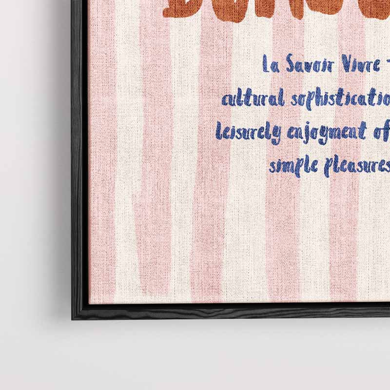 Bonjour Bonheur Kunstwerk-canvas-dibond-plexiglas-wanddecoratie-WallArtistic