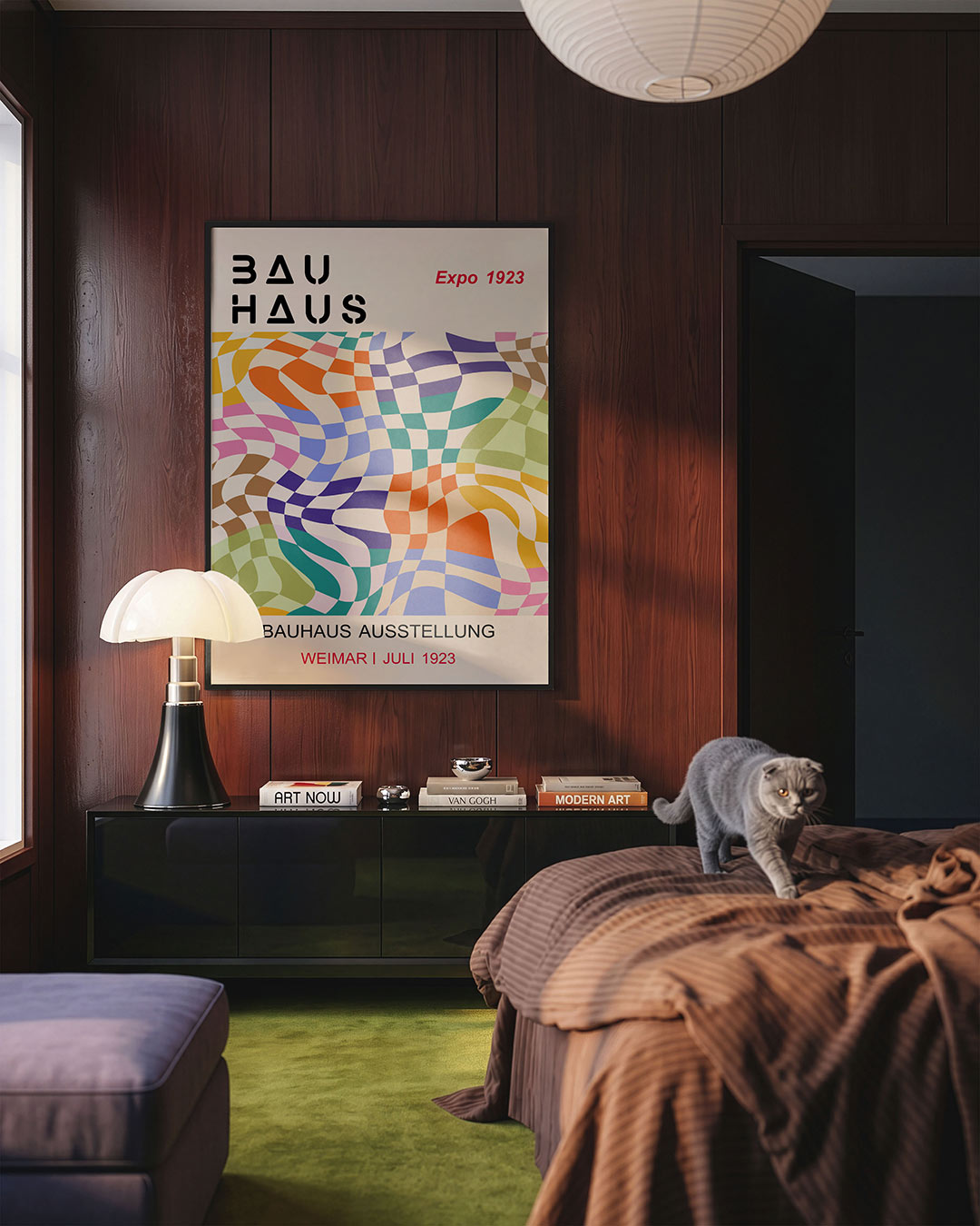 Vorm en kleurvlakken Poster