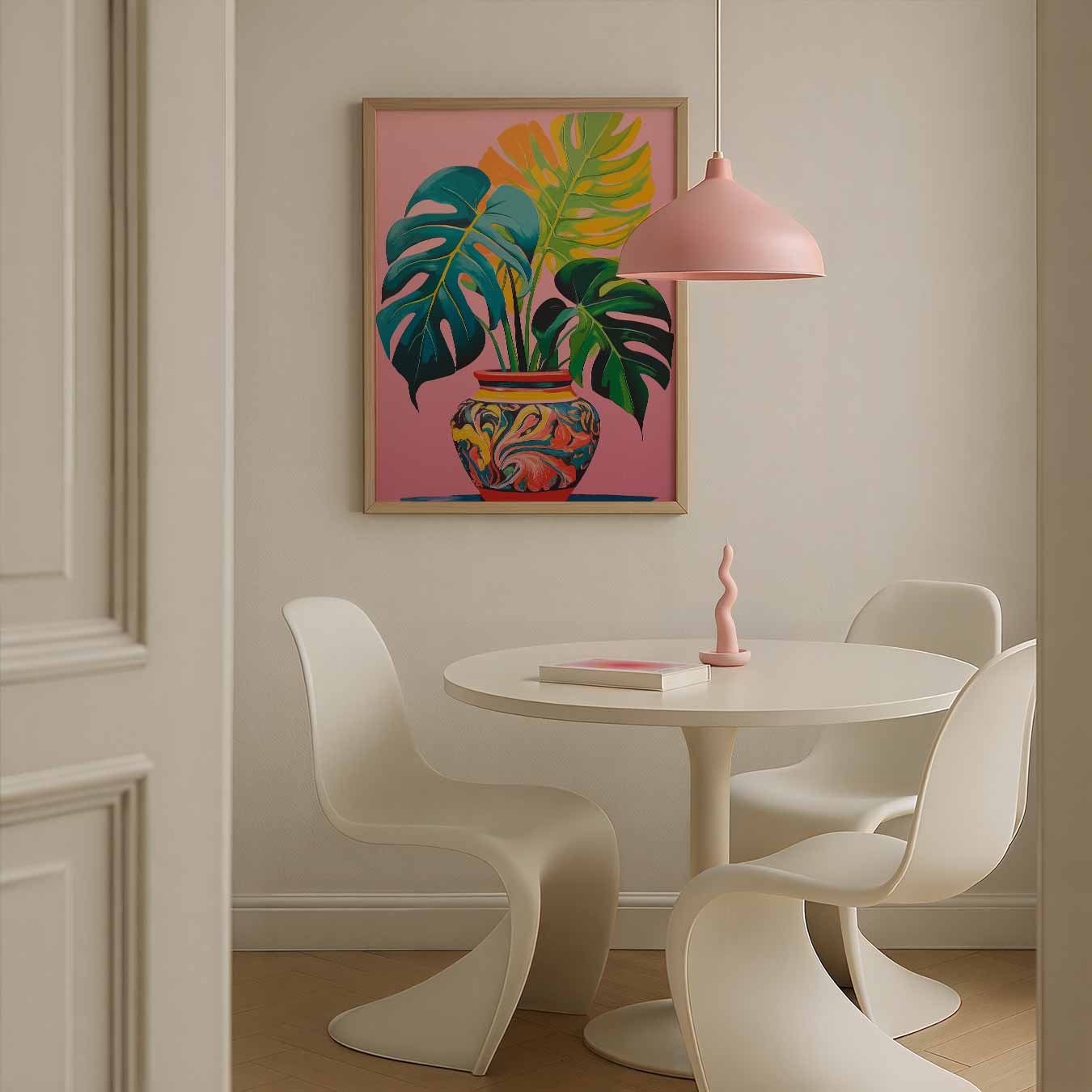 Stijlvolle Tropische Kunstposter