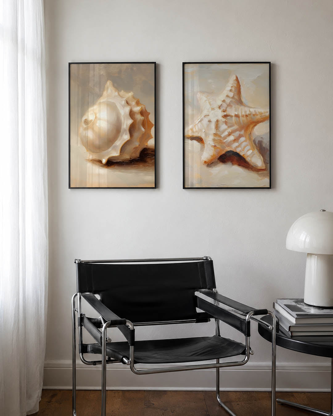 Zachte schelpvorm Posterset