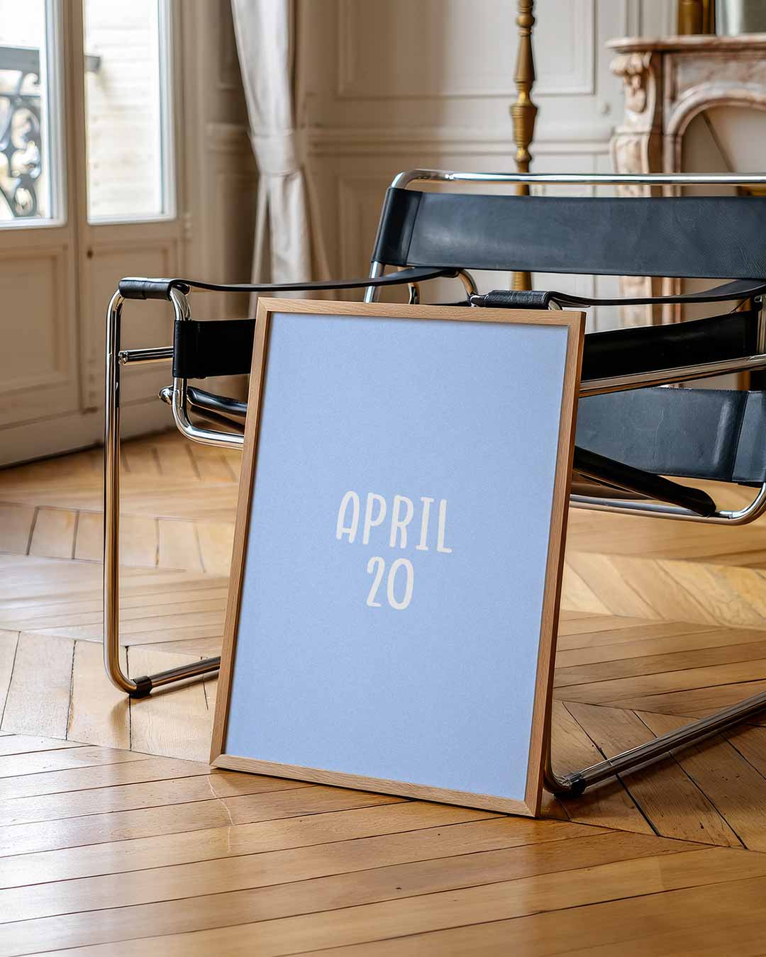 Zachte April Inspiratieposter