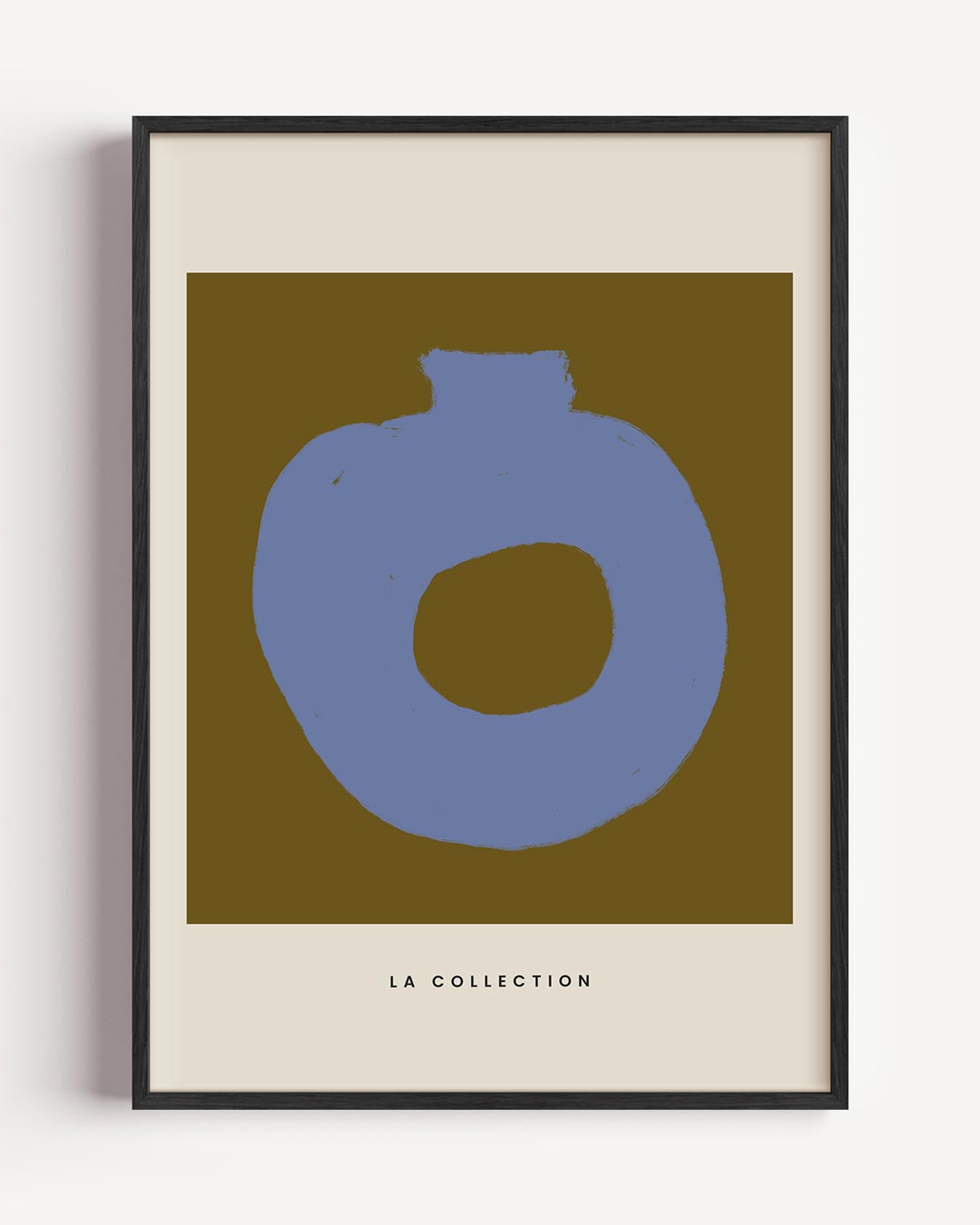 Moderne Abstractie Vaas Poster-WallArtistic