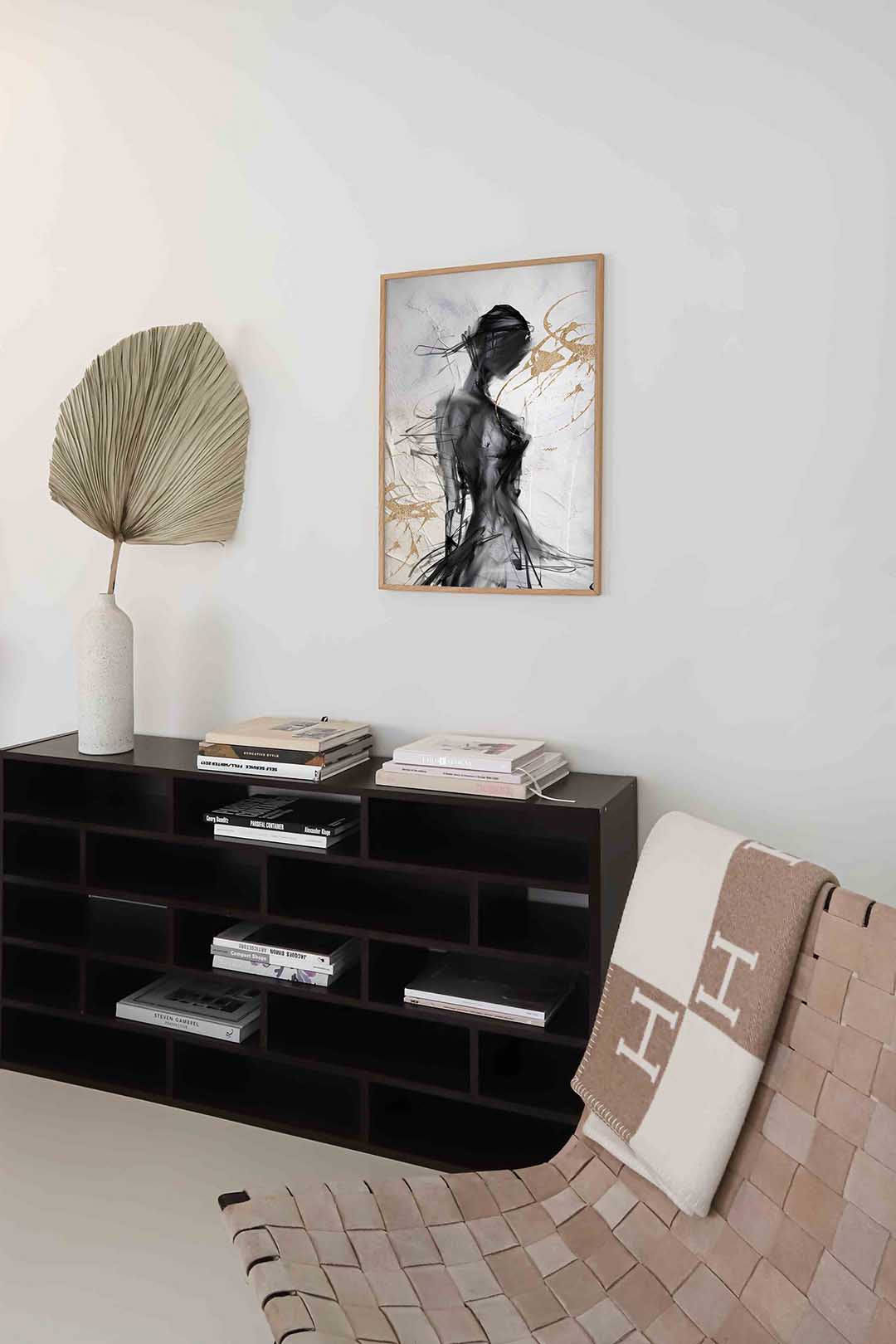 Abstracte figuur Poster