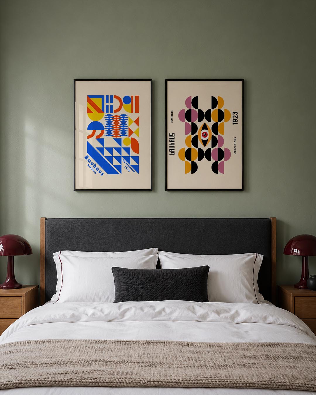 Vormen en kleurvlakken Posterset