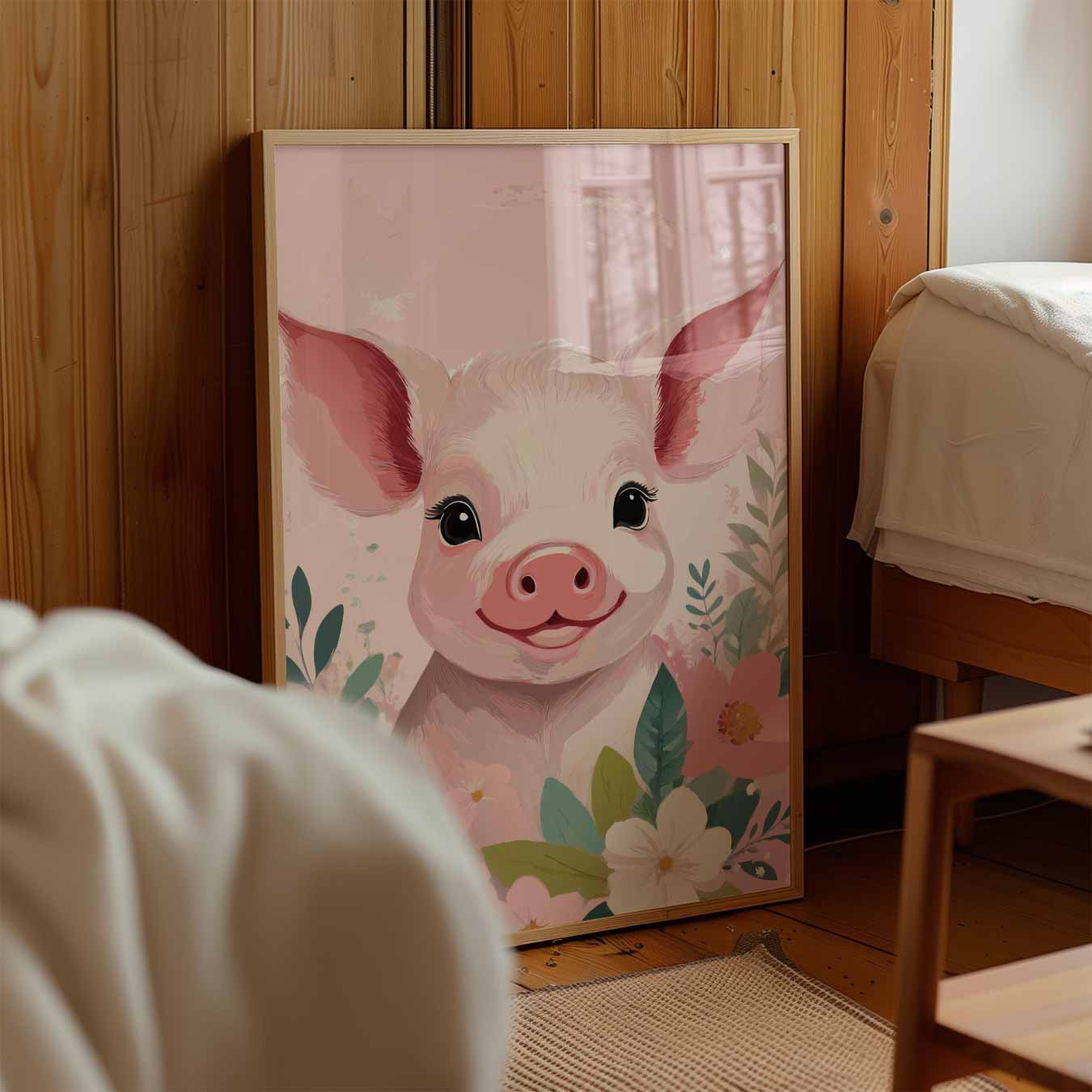 Vrolijke Varkentjes Poster