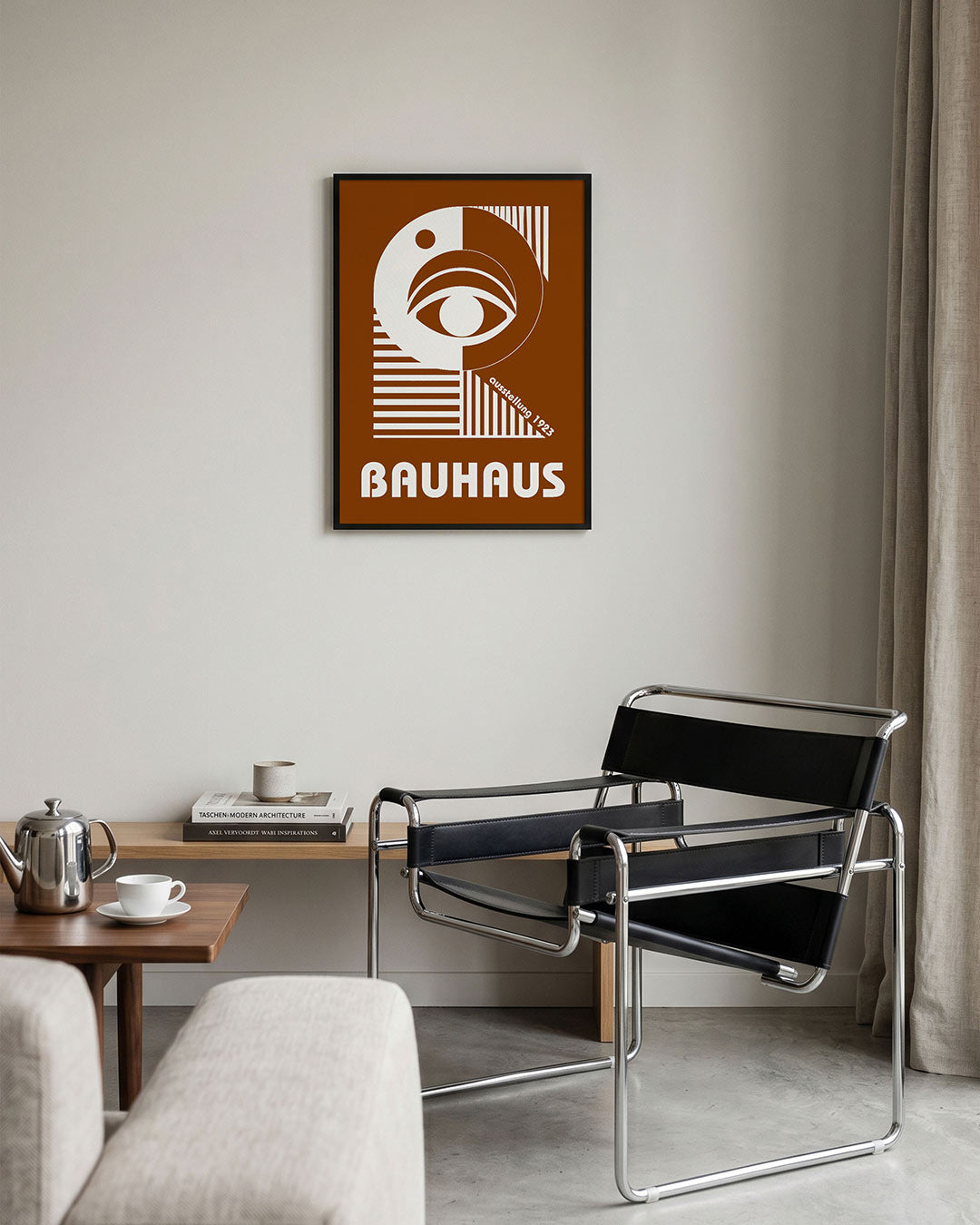 Oog en lijnen Poster