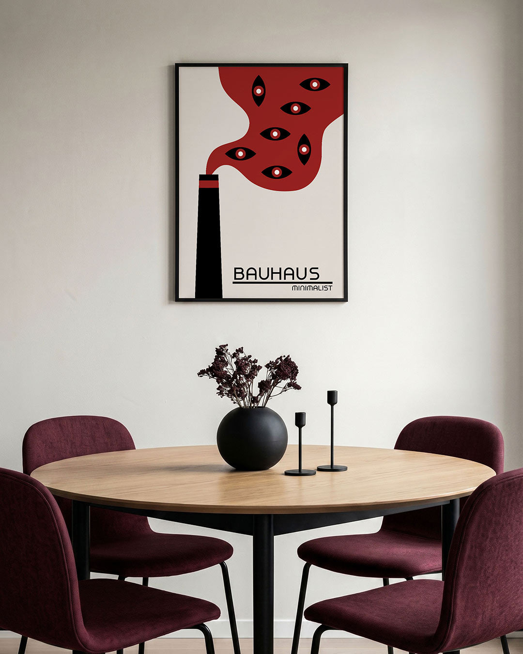 Vorm en rook Poster
