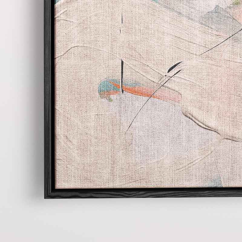 Kleurenstorm in Beweging Kunstwerk-canvas-dibond-plexiglas-wanddecoratie-WallArtistic