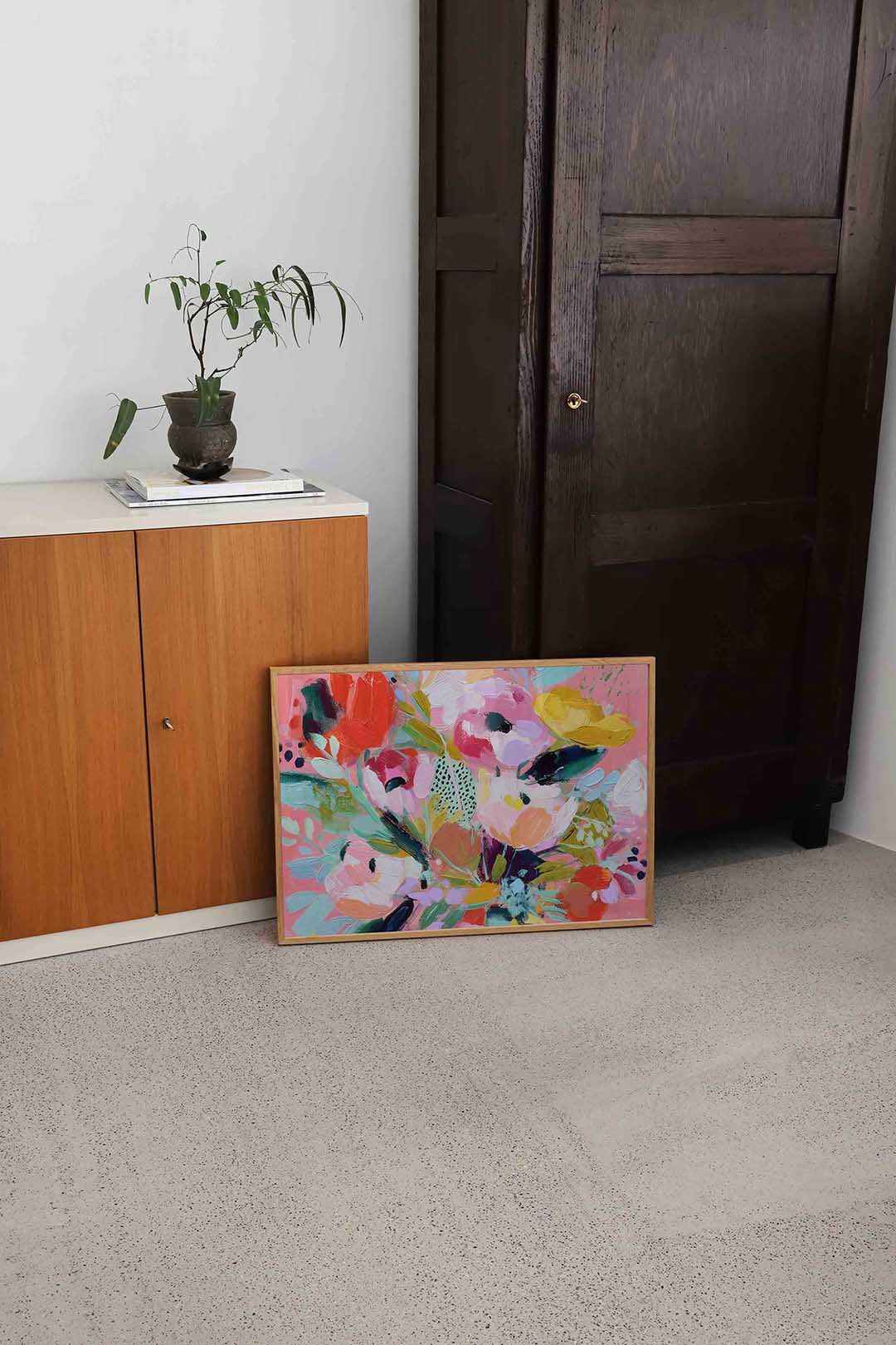 Bloemenexplosie Poster