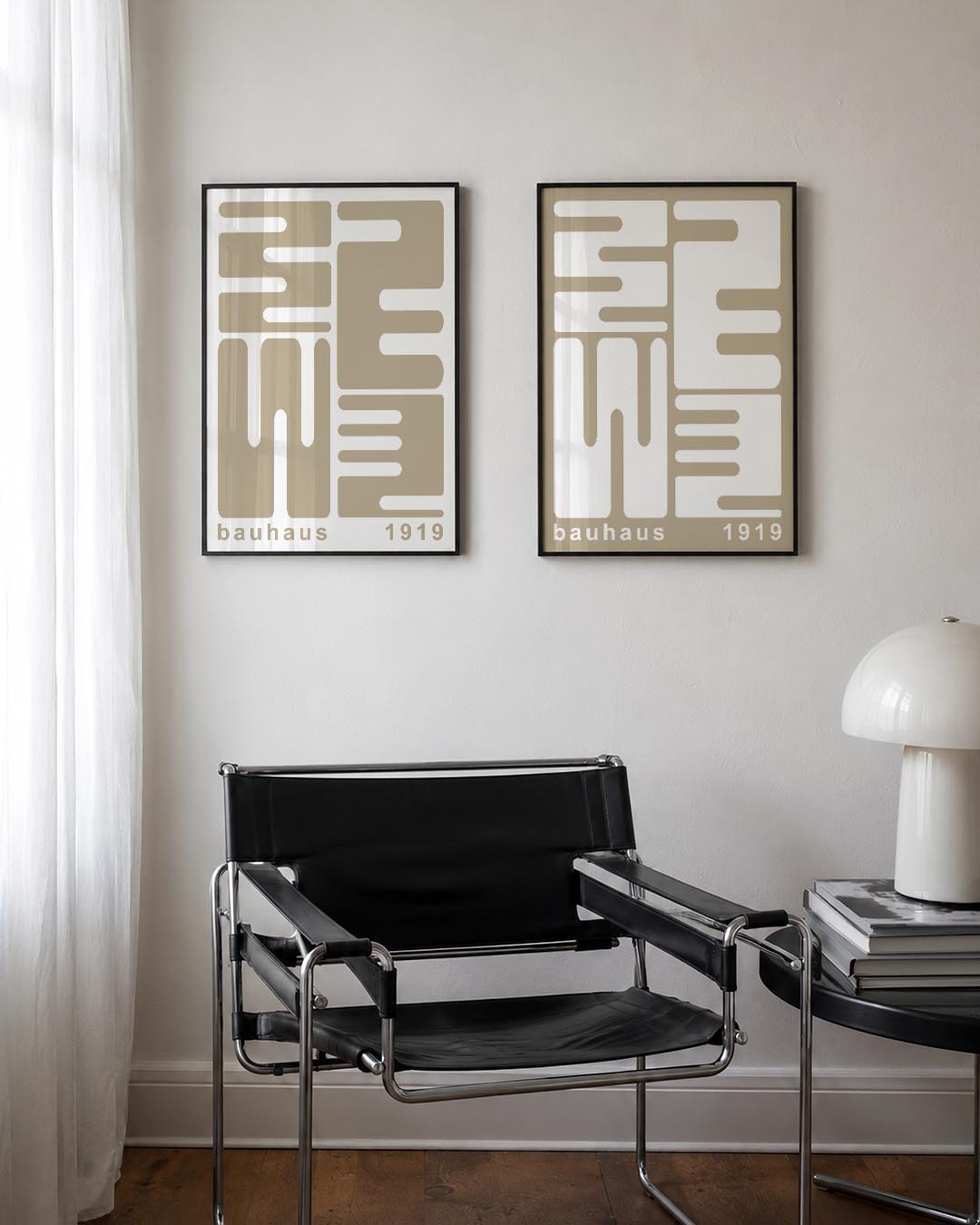 Vorm en lijnenspel Posterset