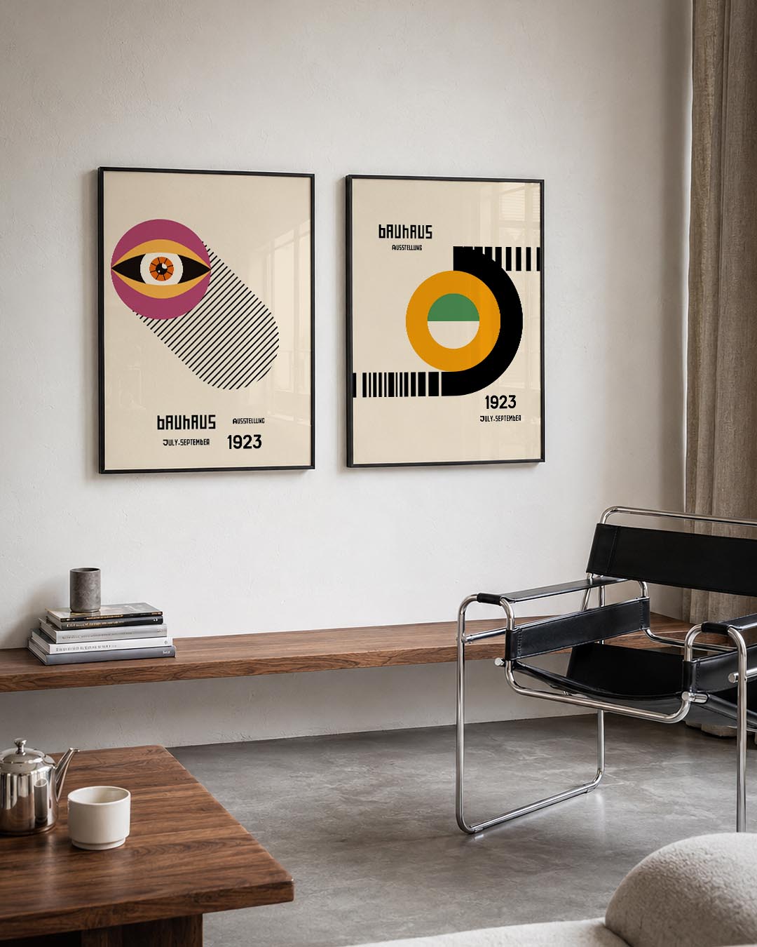 Oog en lijnen Posterset