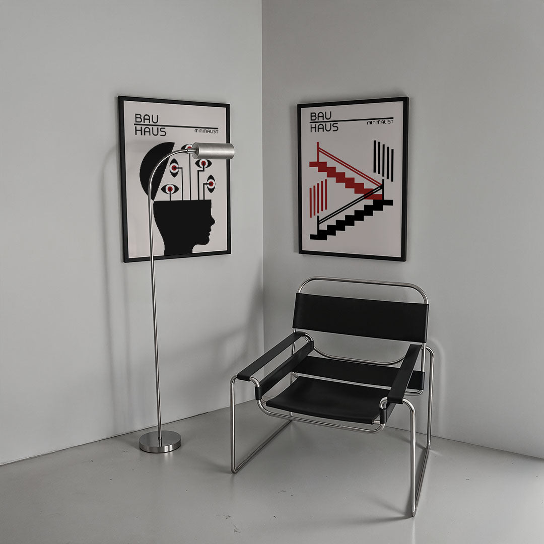 Oog en lijnenspel Posterset