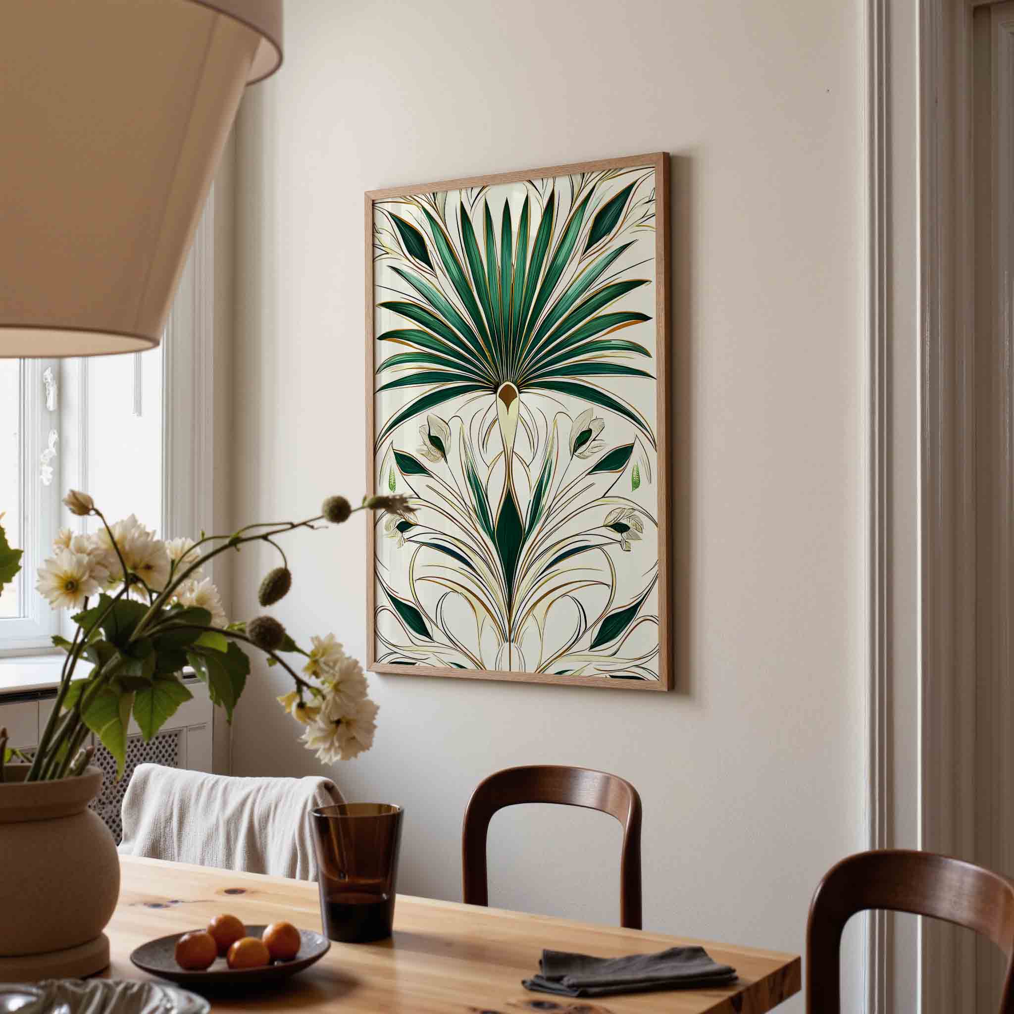 Groene bladeren Poster