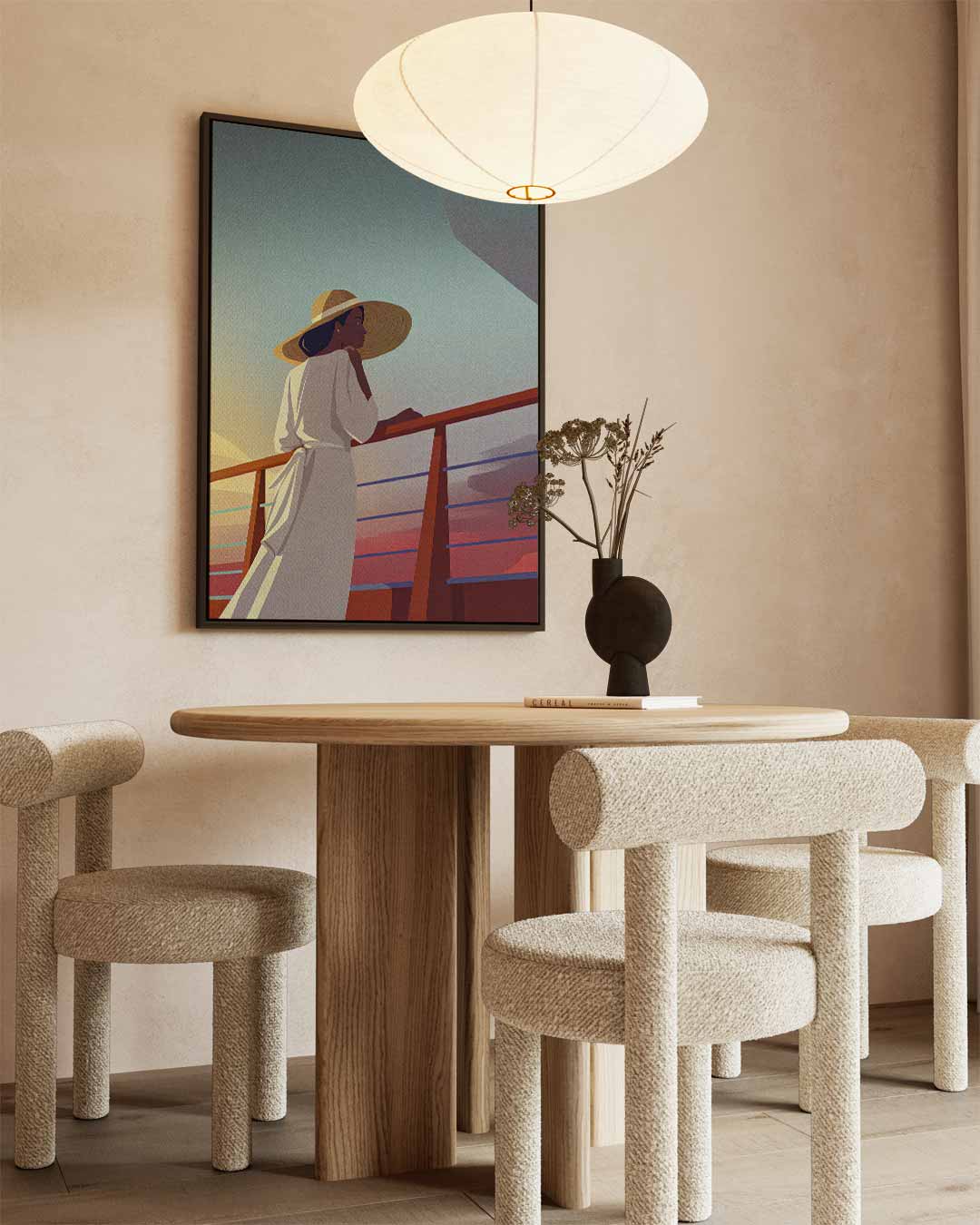 Zomerse Reflecties Kunstwerk-canvas-dibond-plexiglas-wanddecoratie-WallArtistic