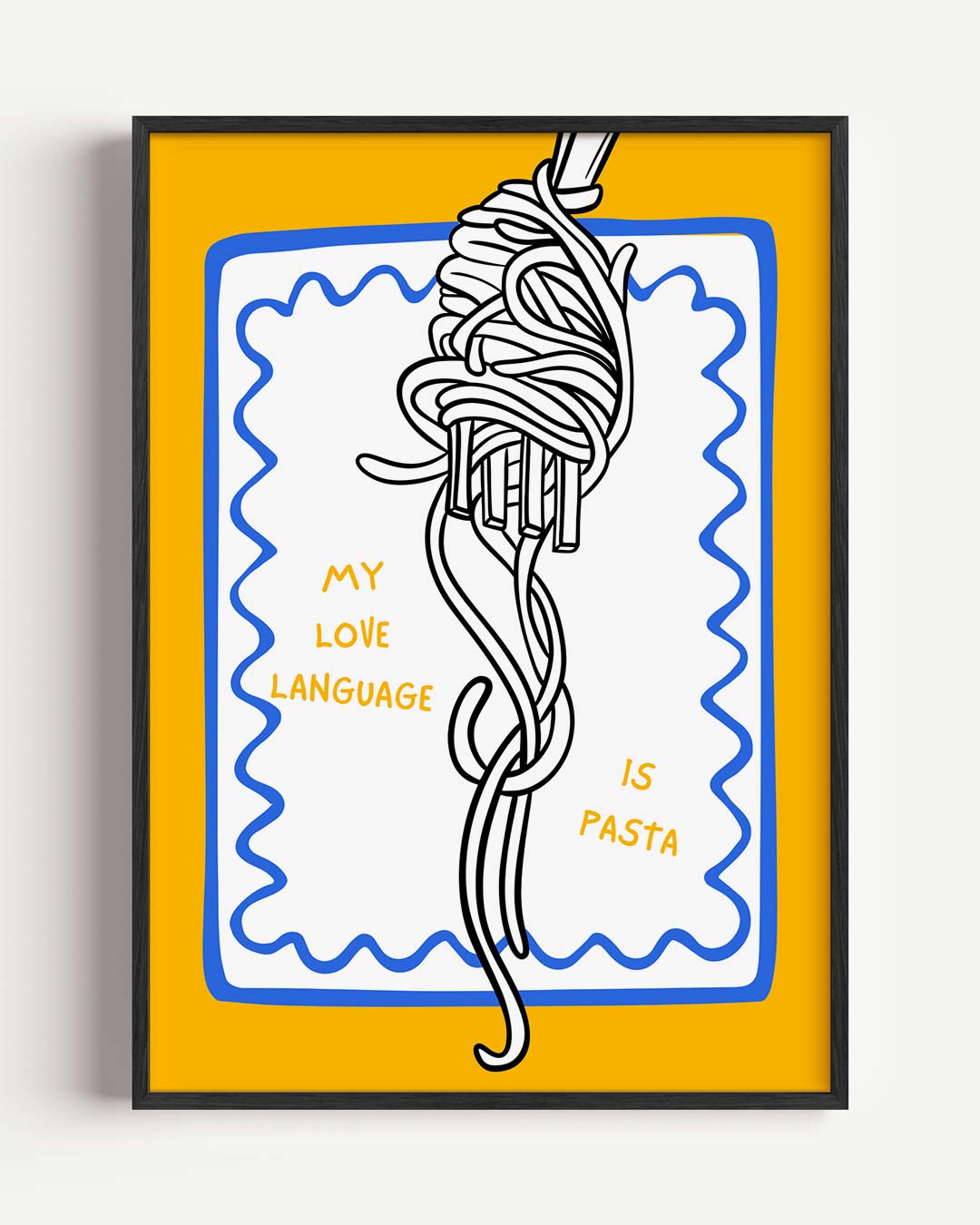 Pasta Liefdestaal Poster