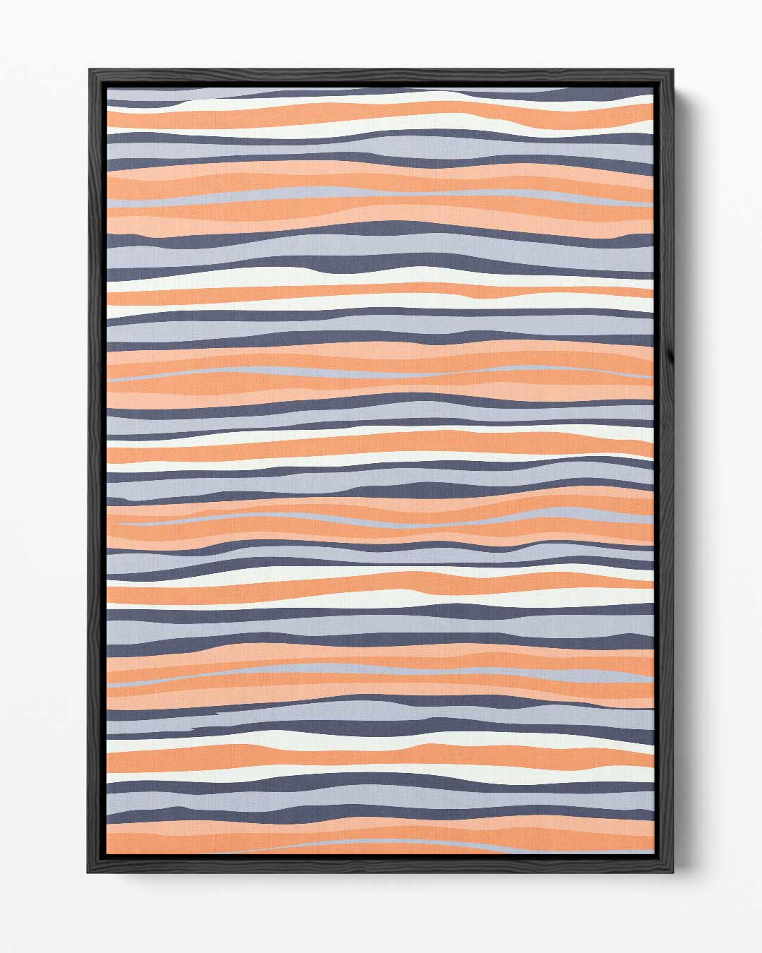 Golvende Stripes Kunstwerk-canvas-dibond-plexiglas-wanddecoratie-WallArtistic