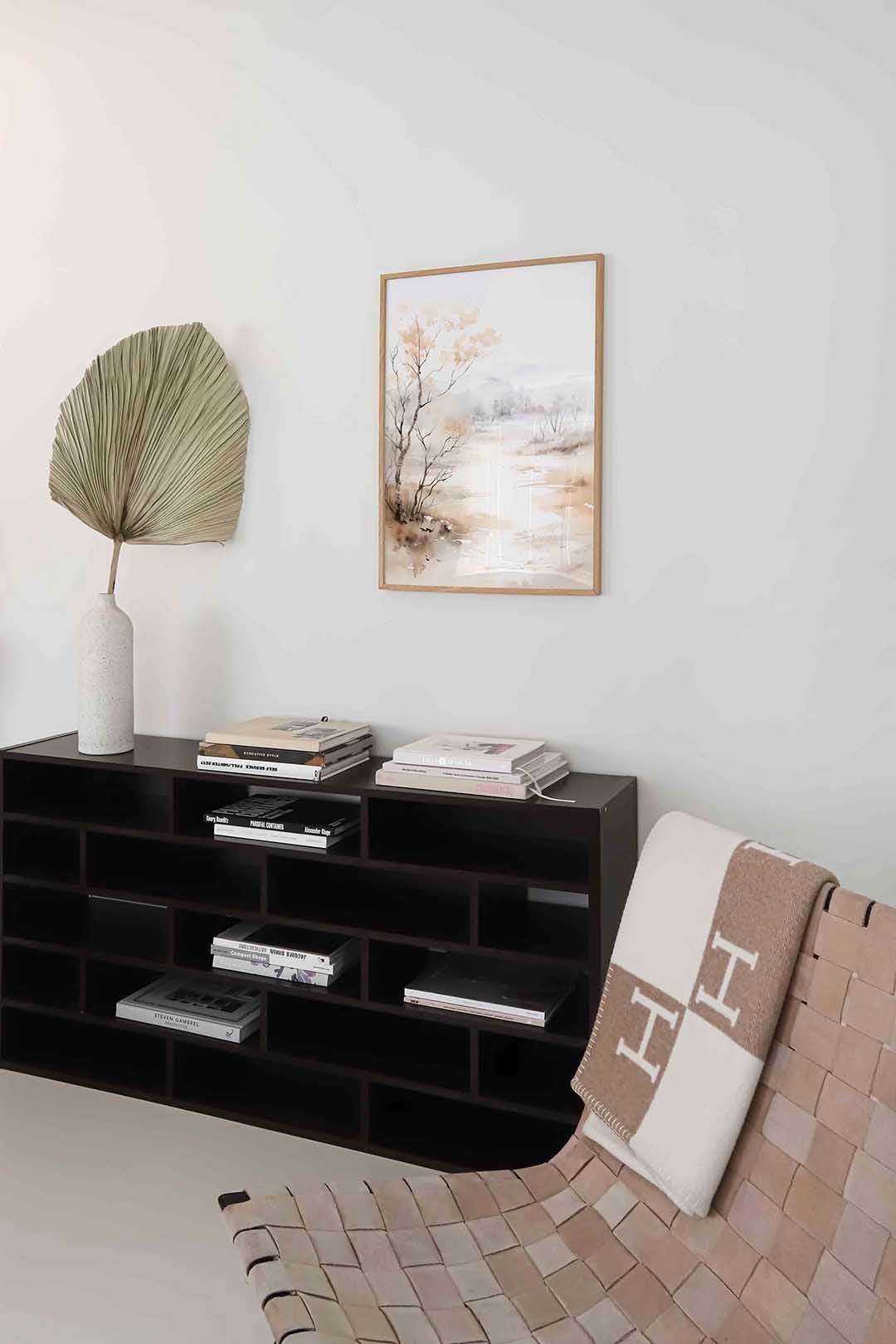 Landschap met bomen Poster
