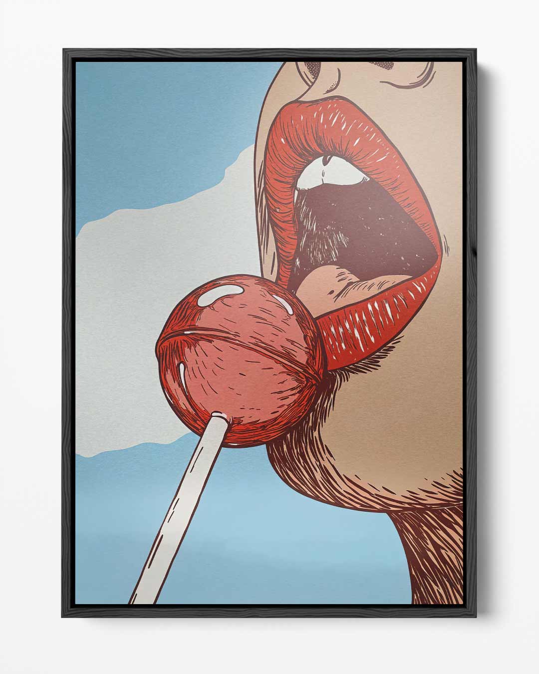 Zoete Verleiding Kunstwerk-canvas-dibond-plexiglas-wanddecoratie-WallArtistic
