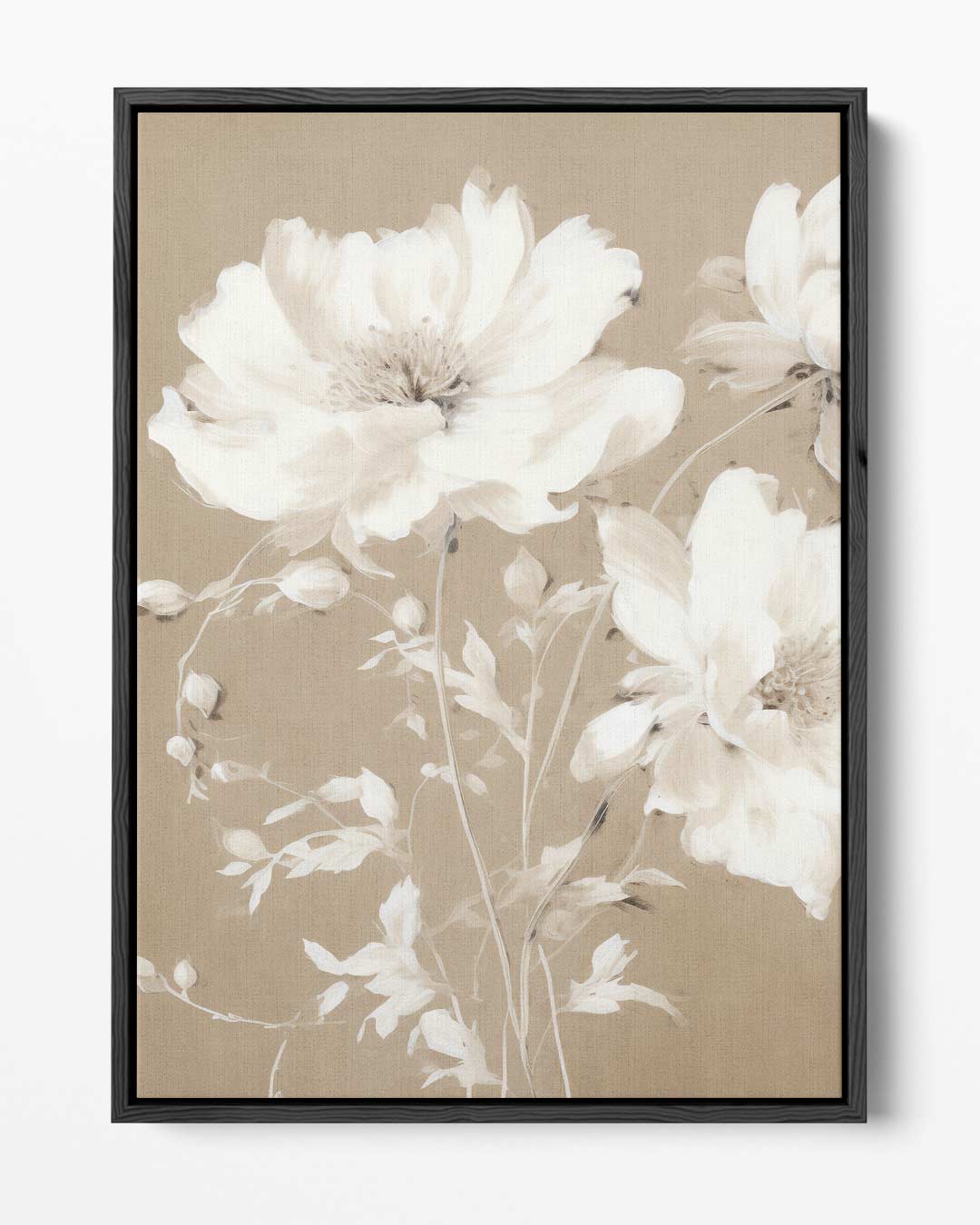 Zachte Bloemenpracht Kunstwerk-canvas-dibond-plexiglas-wanddecoratie-WallArtistic
