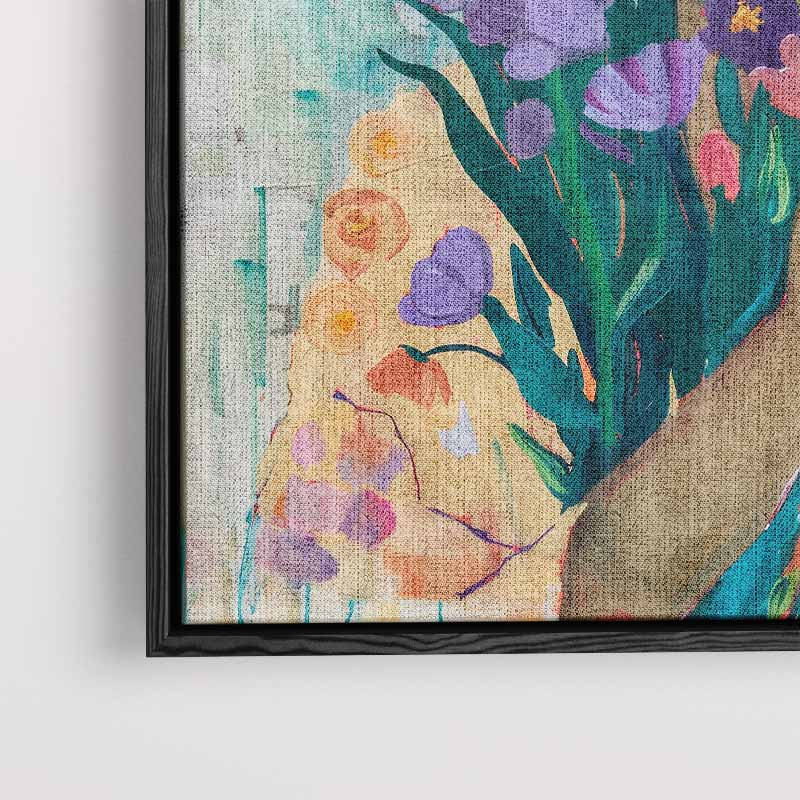 Bloemen en Dromen Kunstwerk-canvas-dibond-plexiglas-wanddecoratie-WallArtistic
