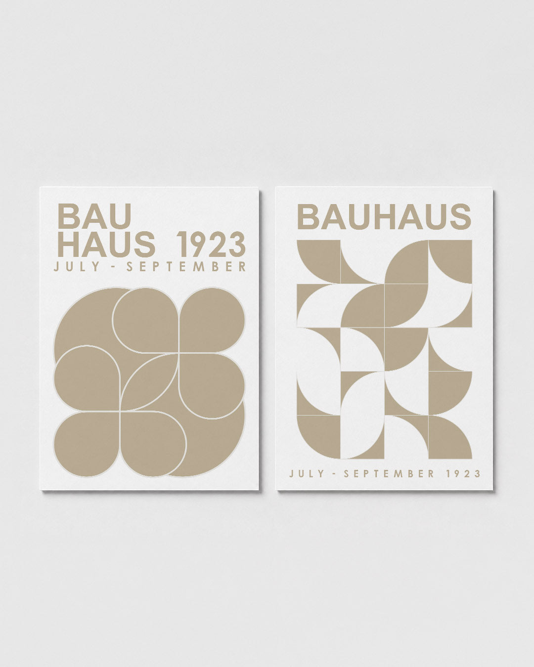 Vormen en vlakken Posterset