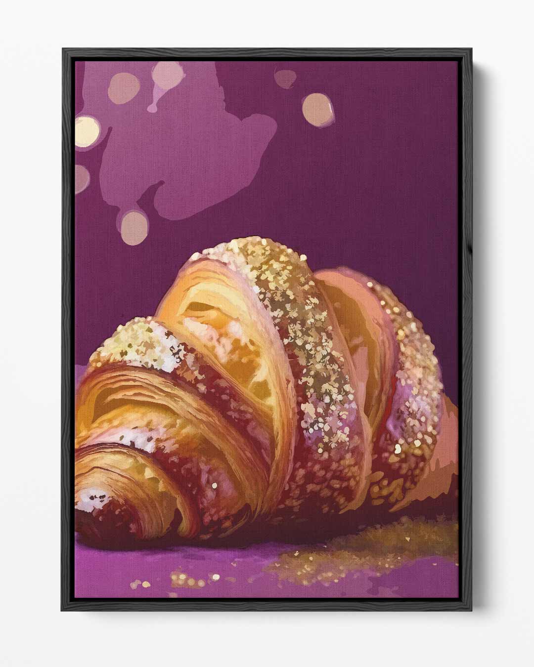 Croissant Delights Kunstwerk-canvas-dibond-plexiglas-wanddecoratie-WallArtistic