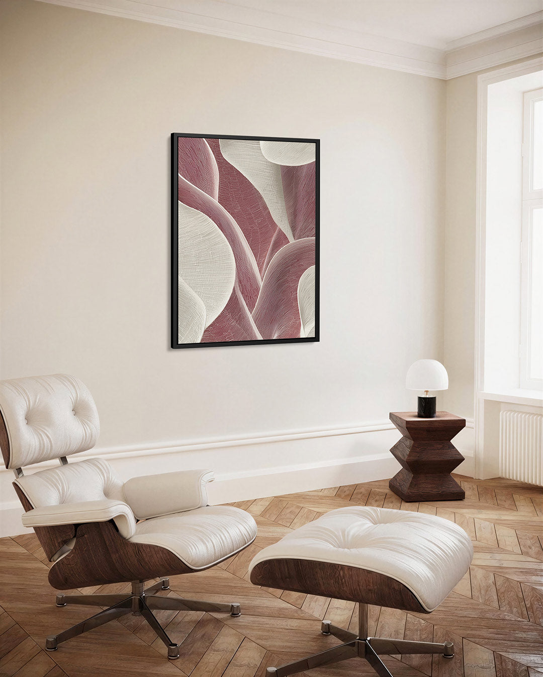 Golvende lijnen Kunstwerk