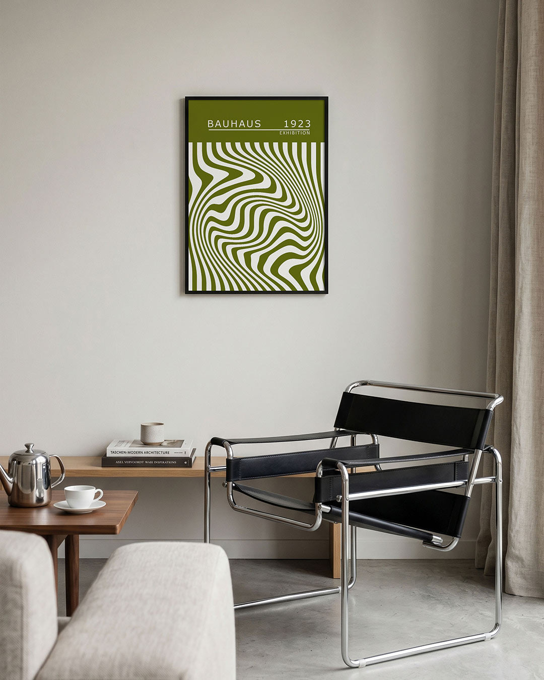 Golvend lijnenspel Poster