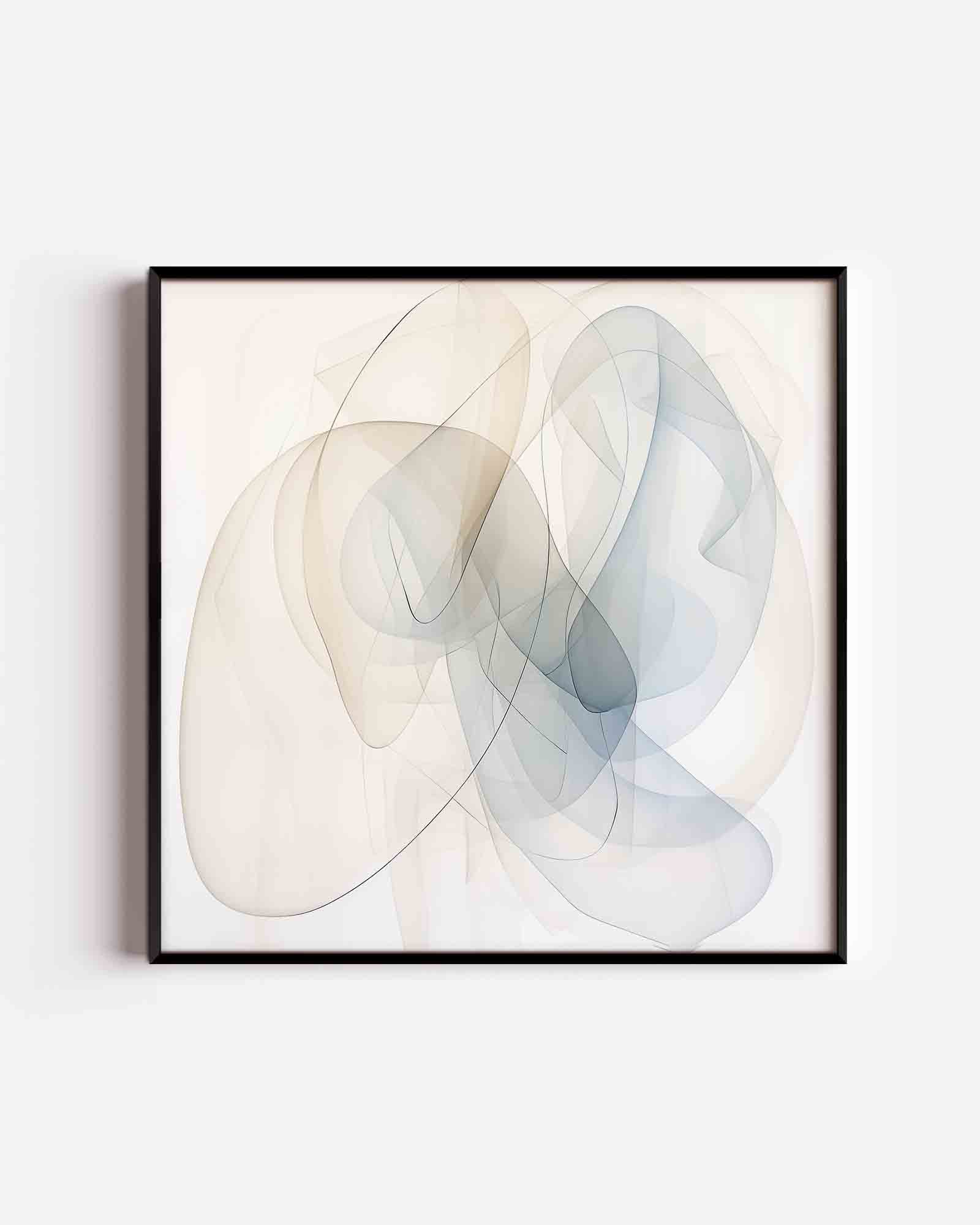 Abstracte vormen Poster