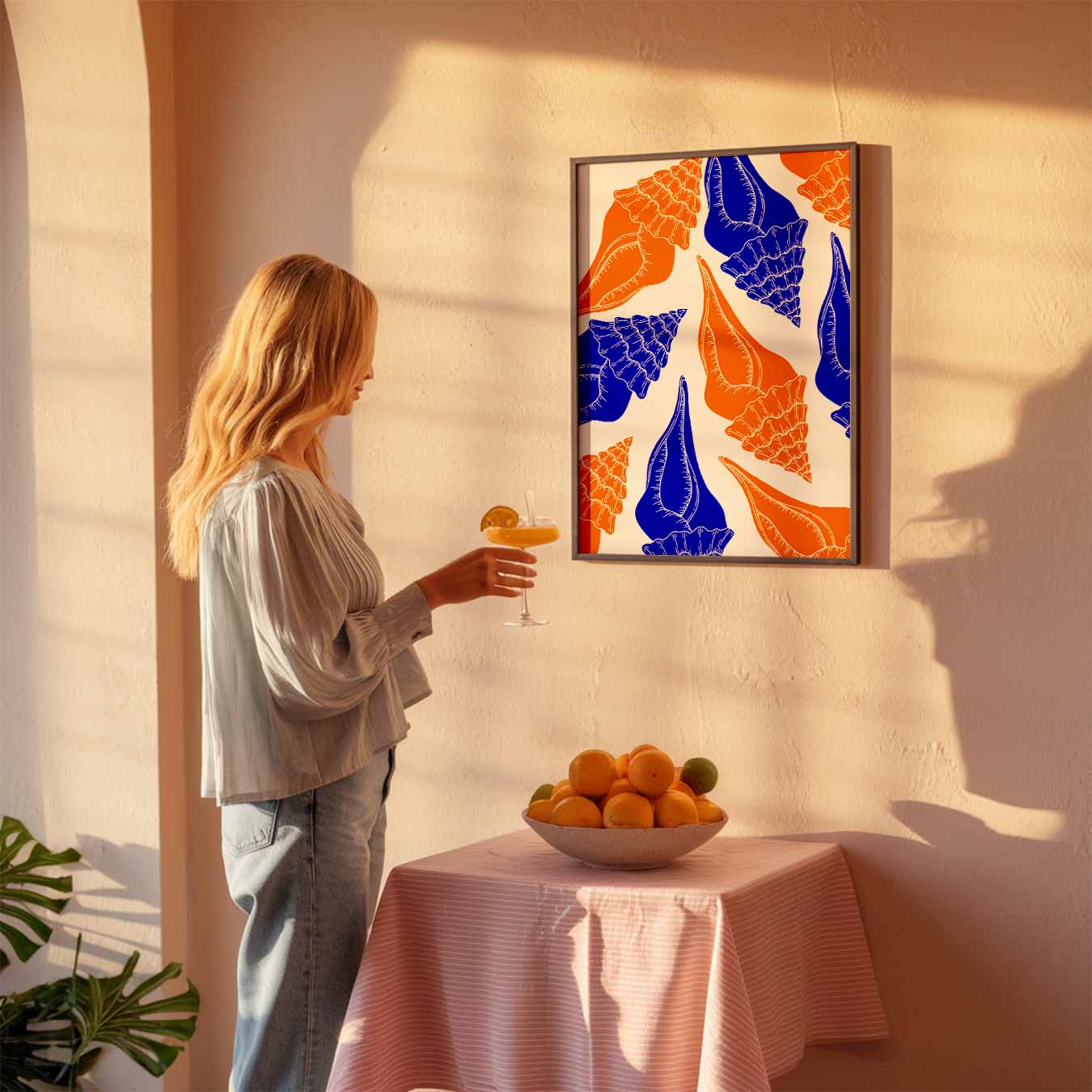 Strandgevoel Schelpenposter