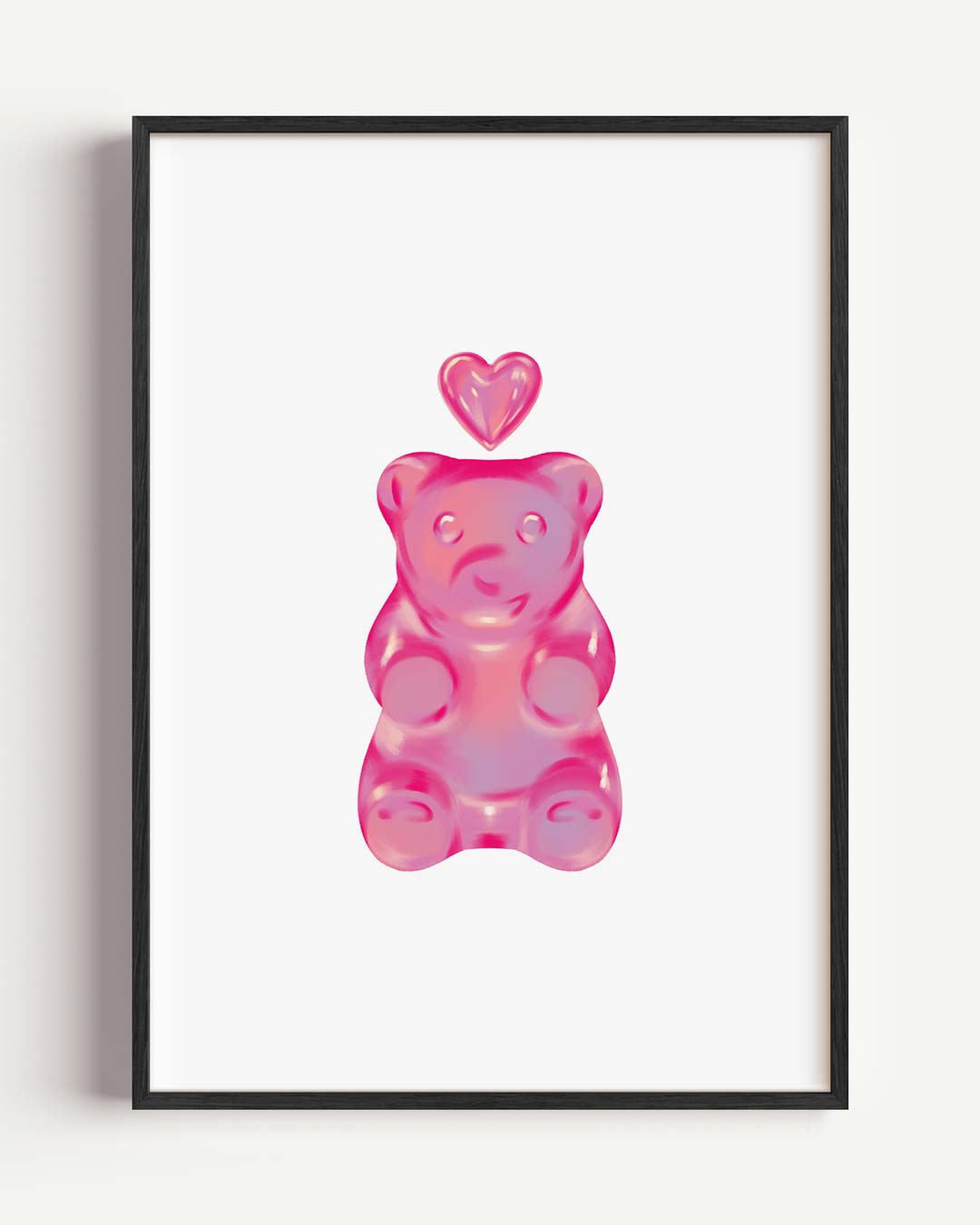 Schattige Gummybeer Poster