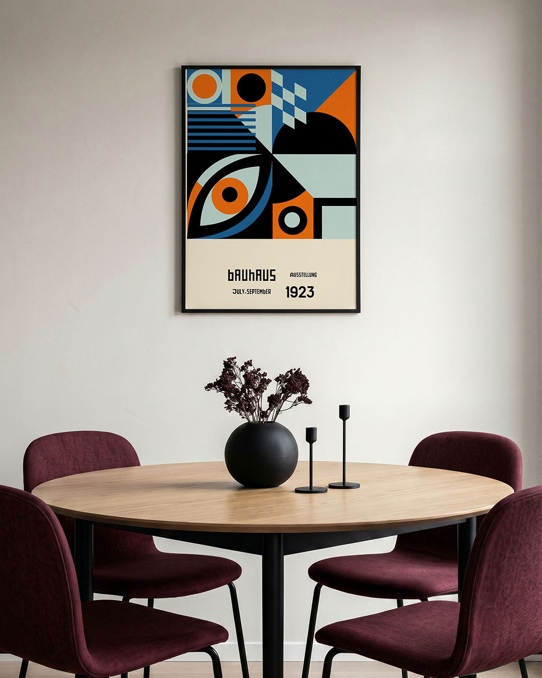 Vormen en vlakkenspel Poster