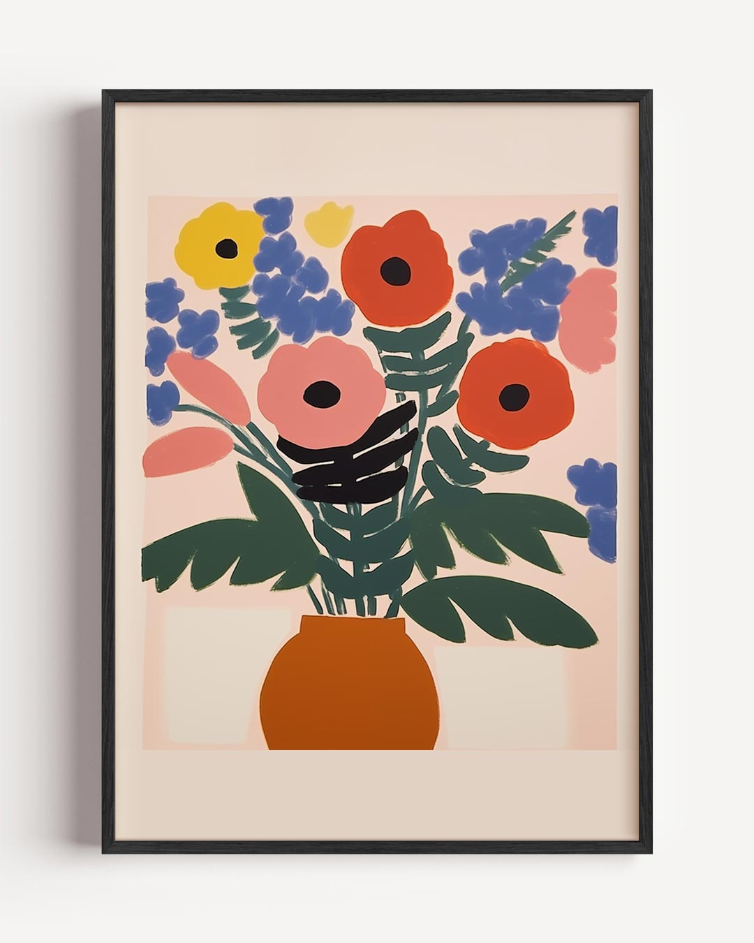 Kleurrijke Bloemenpracht Poster-WallArtistic
