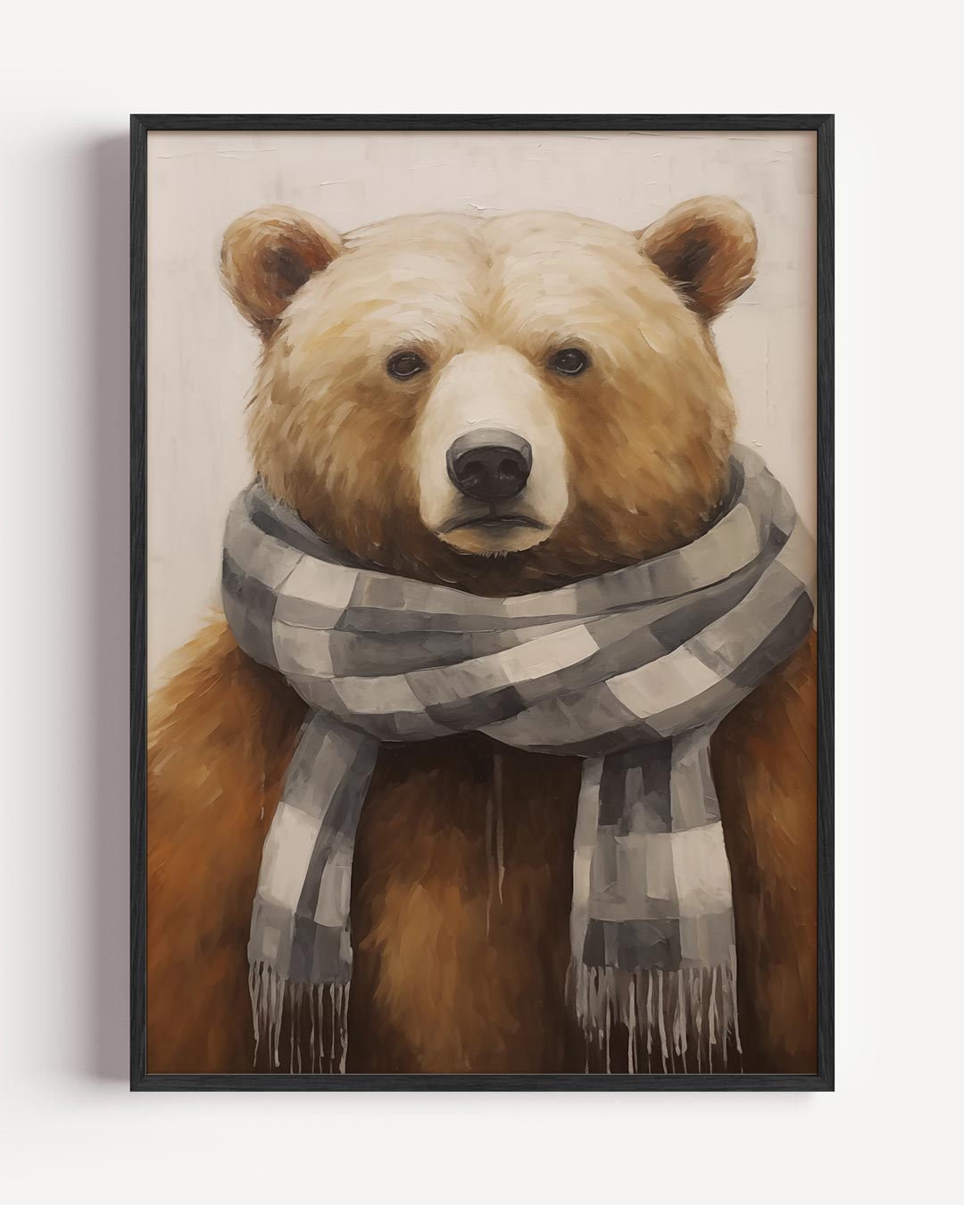 Warme Knuffelbeer Poster-WallArtistic
