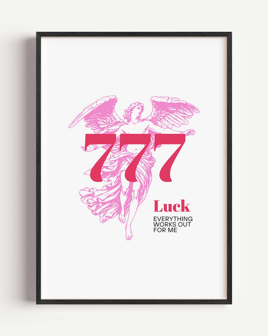 Geluksengel 777 Poster