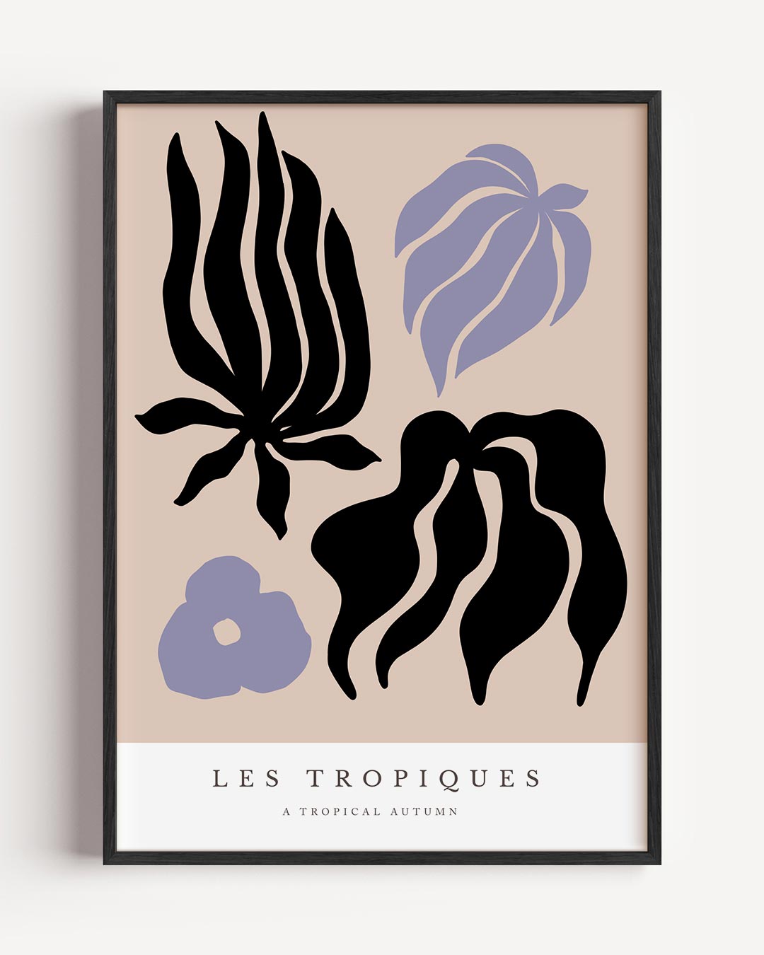 Les Tropiques Botanische Poster-WallArtistic