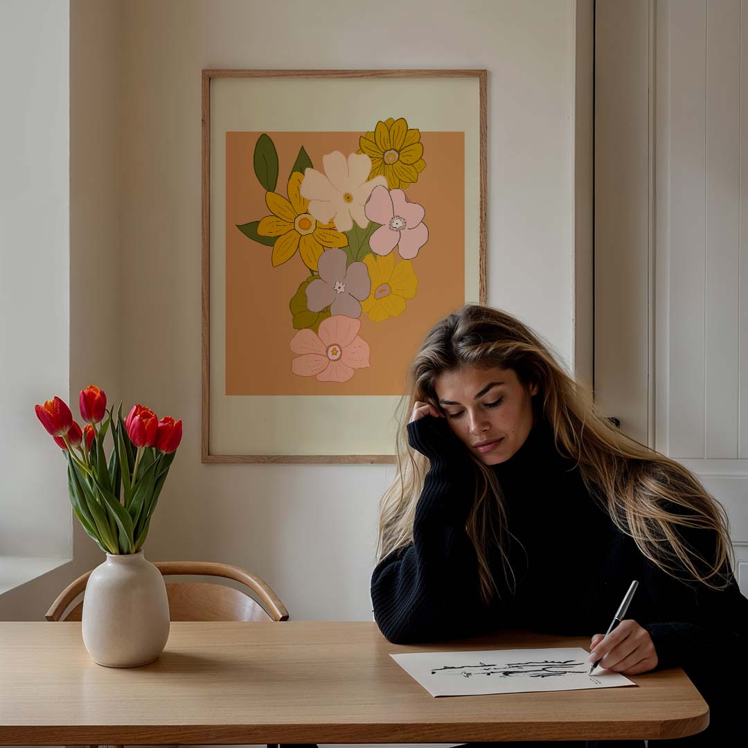 Bloemenpracht Poster-WallArtistic