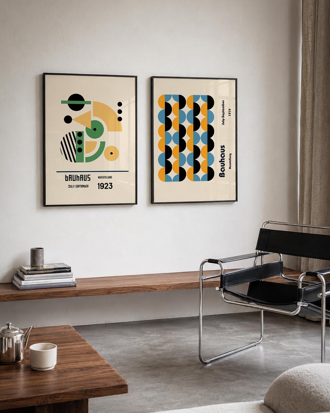 Vormen en vlakkenspel Posterset