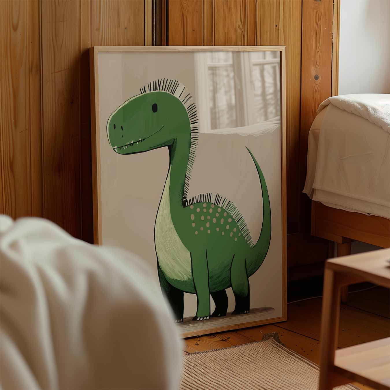 Schattige Dinosaur Poster